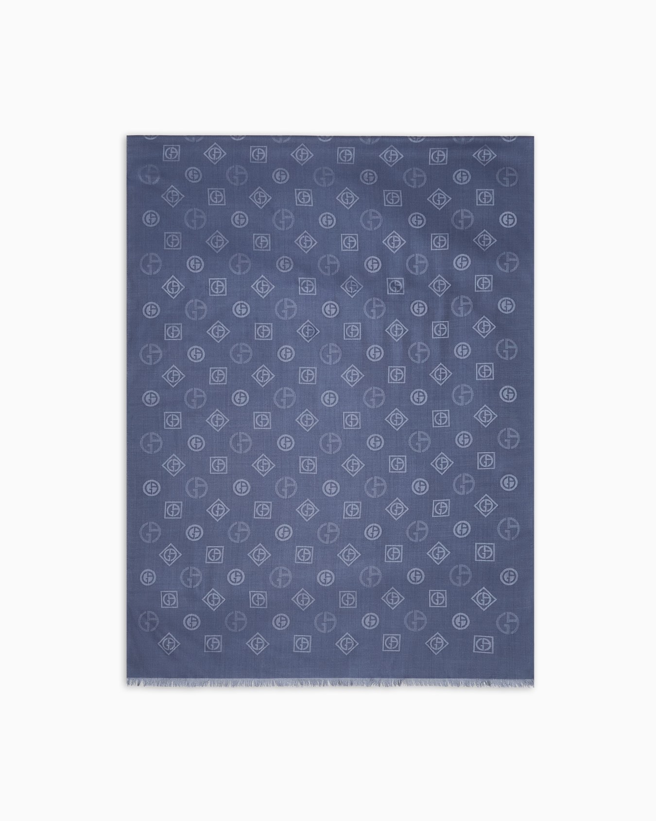 Stola in seta jacquard monogram Slide 0