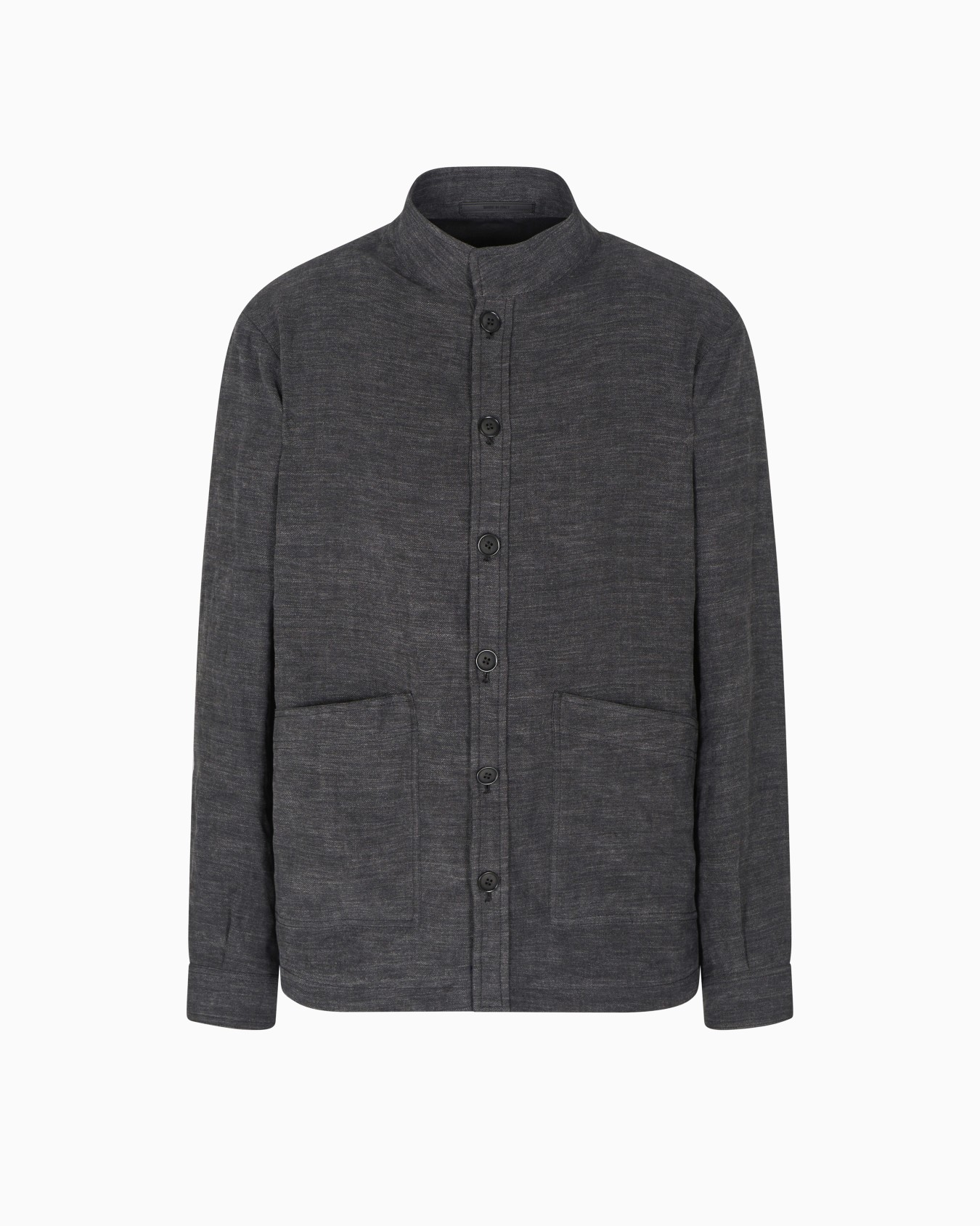 Faded linen twill jacket Slide 0