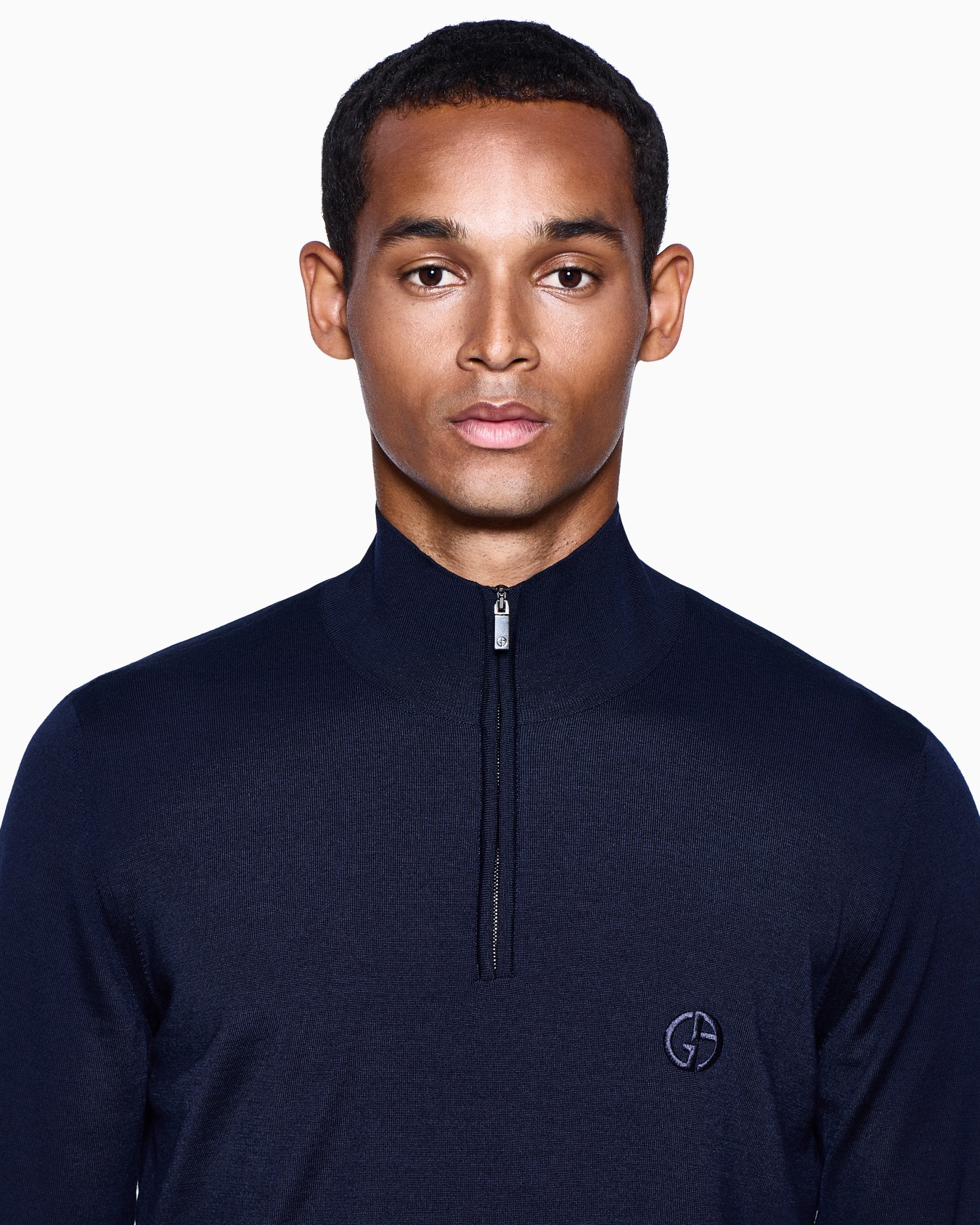 Virgin-wool mock-neck jumper Slide 4
