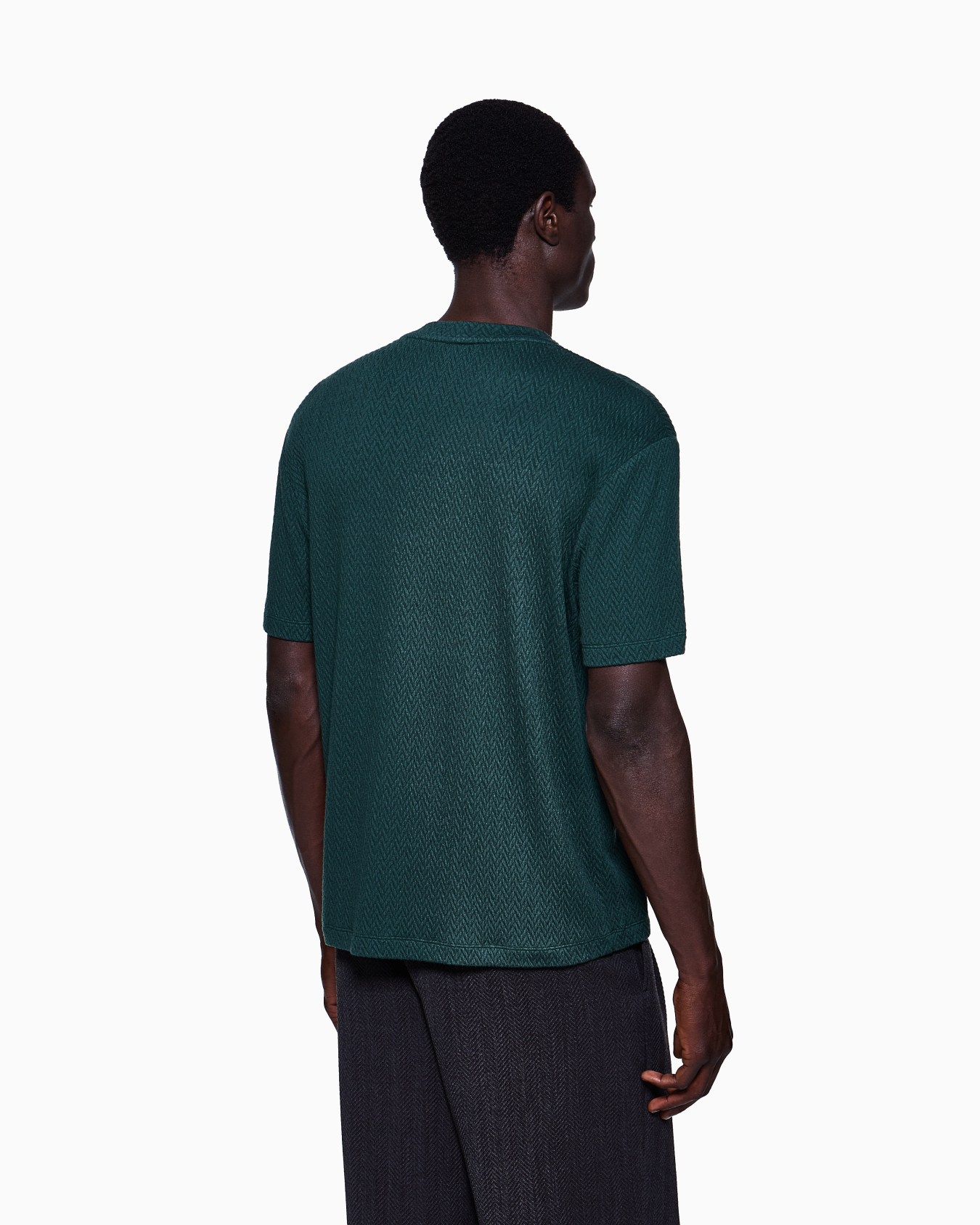 ASV stretch cashmere and viscose-blend crew-neck T-shirt Slide 2