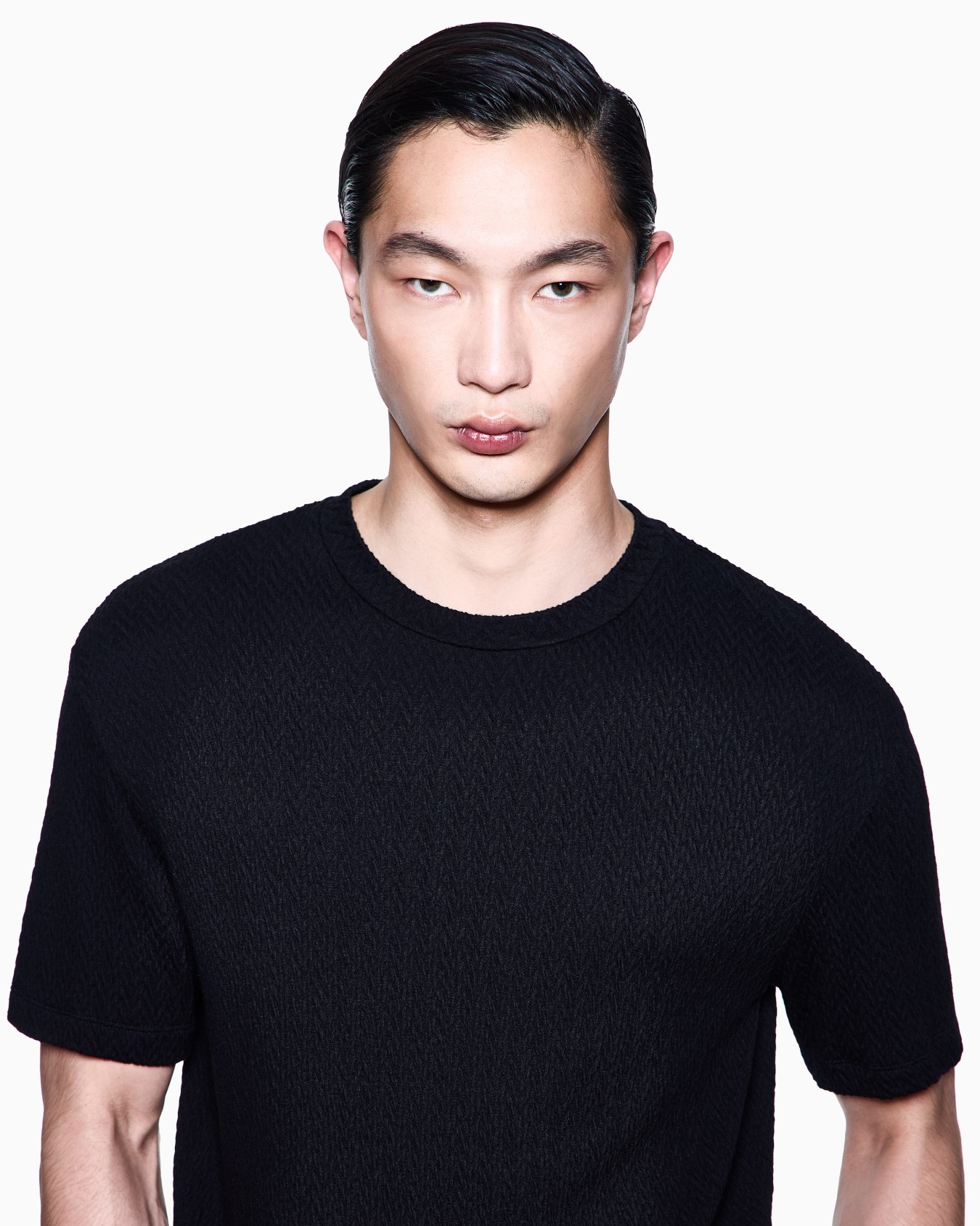 ASV stretch cashmere and viscose-blend crew-neck T-shirt Slide 4