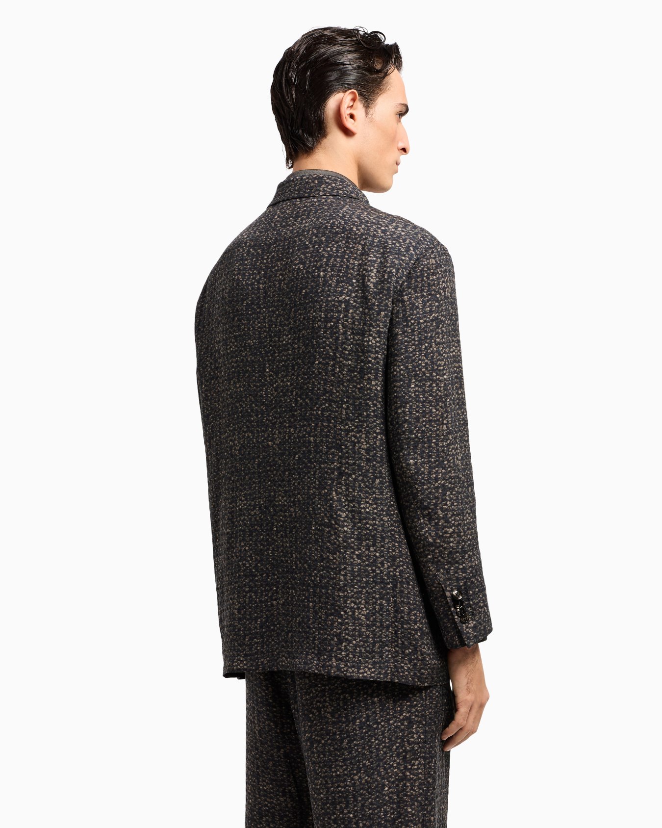 ASV Single-breasted jacket in printed cupro Slide 3