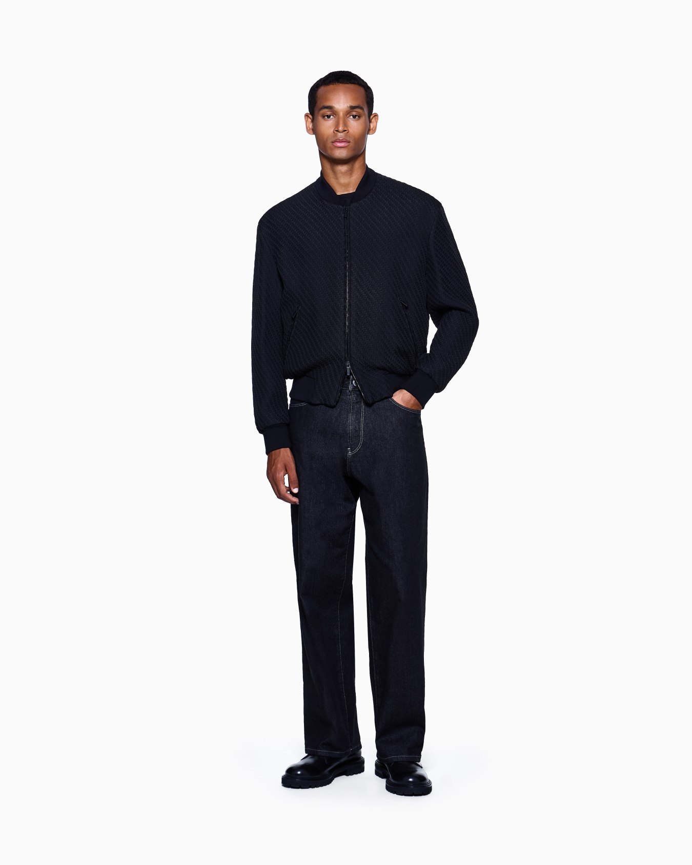 Pantalones de cinco bolsillos de algodón y modal ASV Diapositiva 1