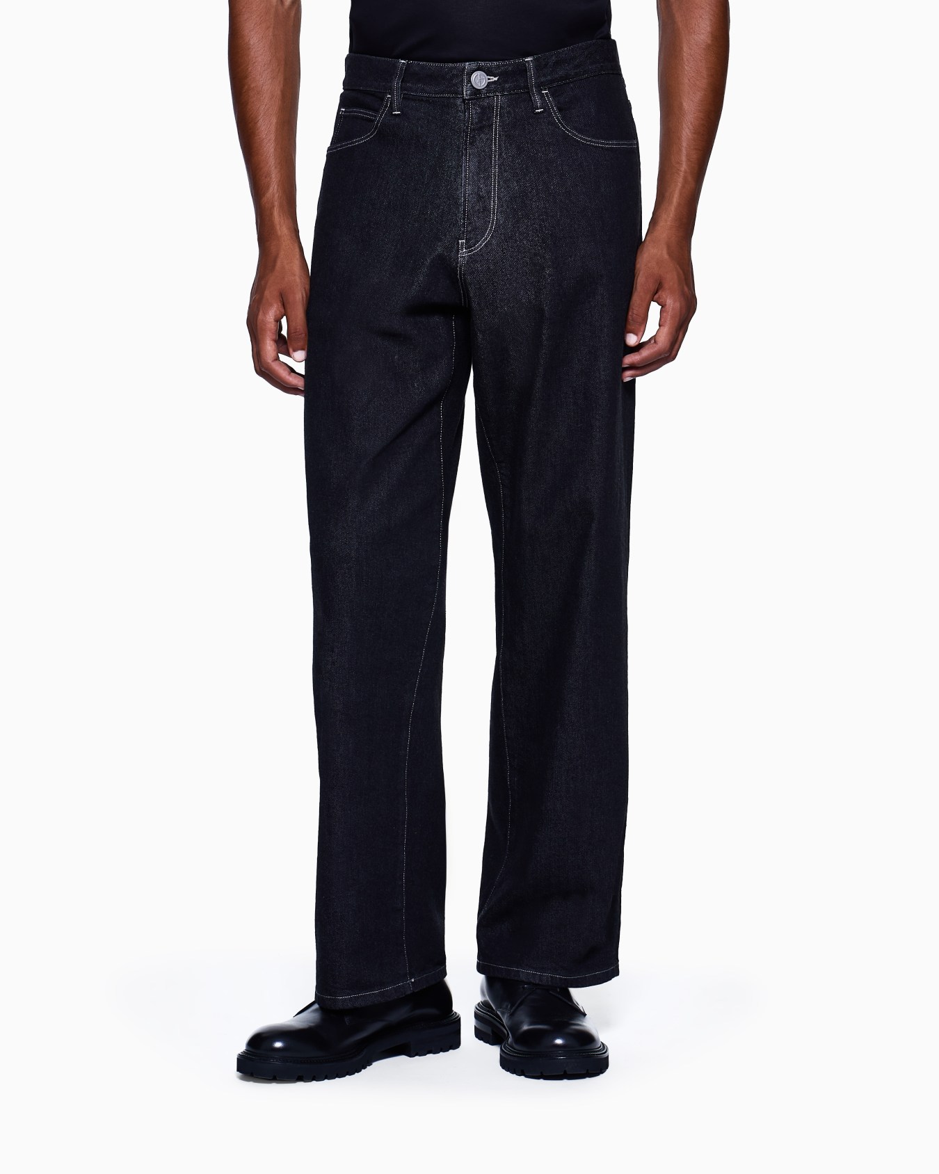 Pantalones de cinco bolsillos de algodón y modal ASV Diapositiva 3