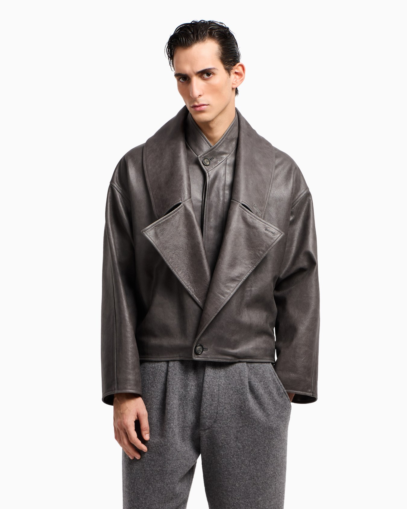 Vintage-Blouson aus Kalbs-Nappa Folie 4