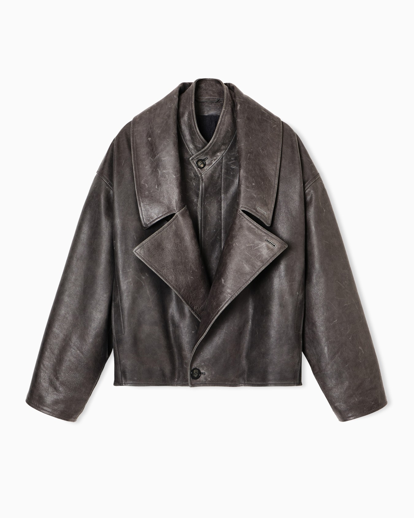 Vintage-Blouson aus Kalbs-Nappa Folie 0