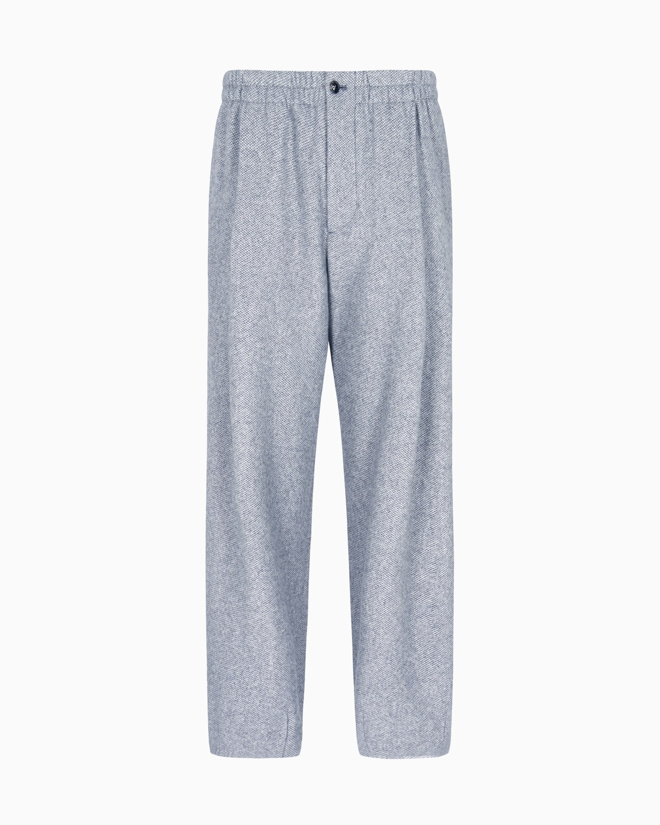 シングルタックパンツ カシミア ニット風 スライドする 0