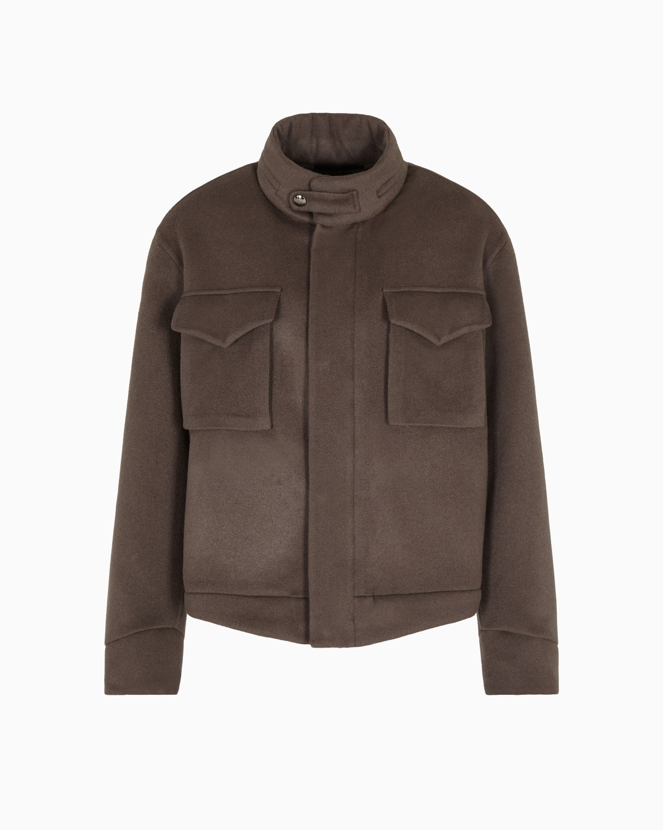 Blouson in panno double di cashmere Slide 0
