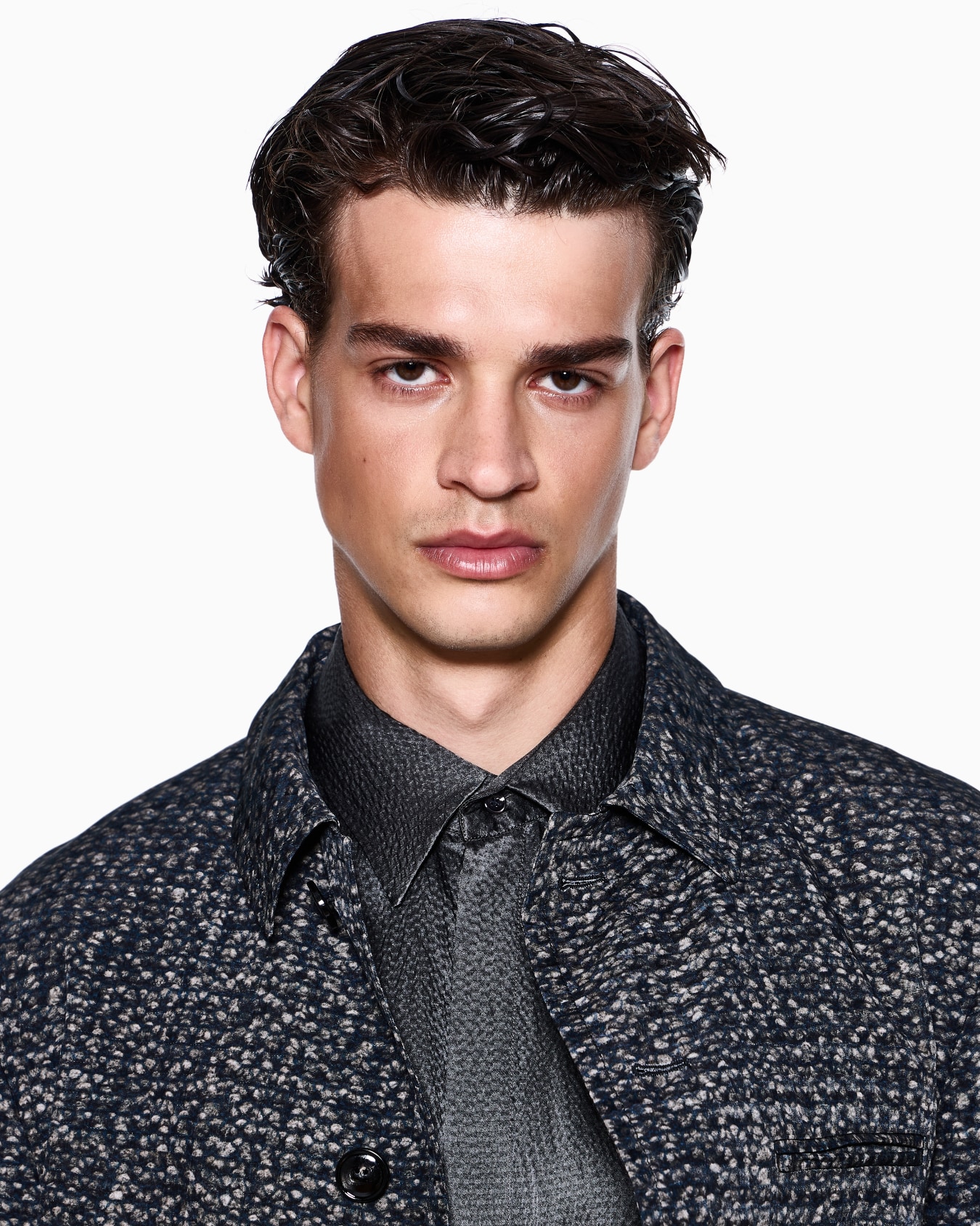 Chemise en satin de soie Diapositive 4