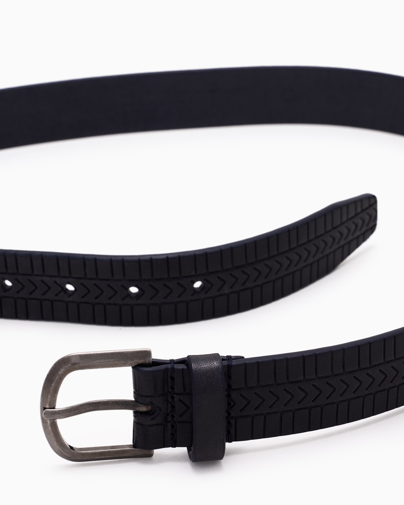 Ceinture en cuir décoré Diapositive 1