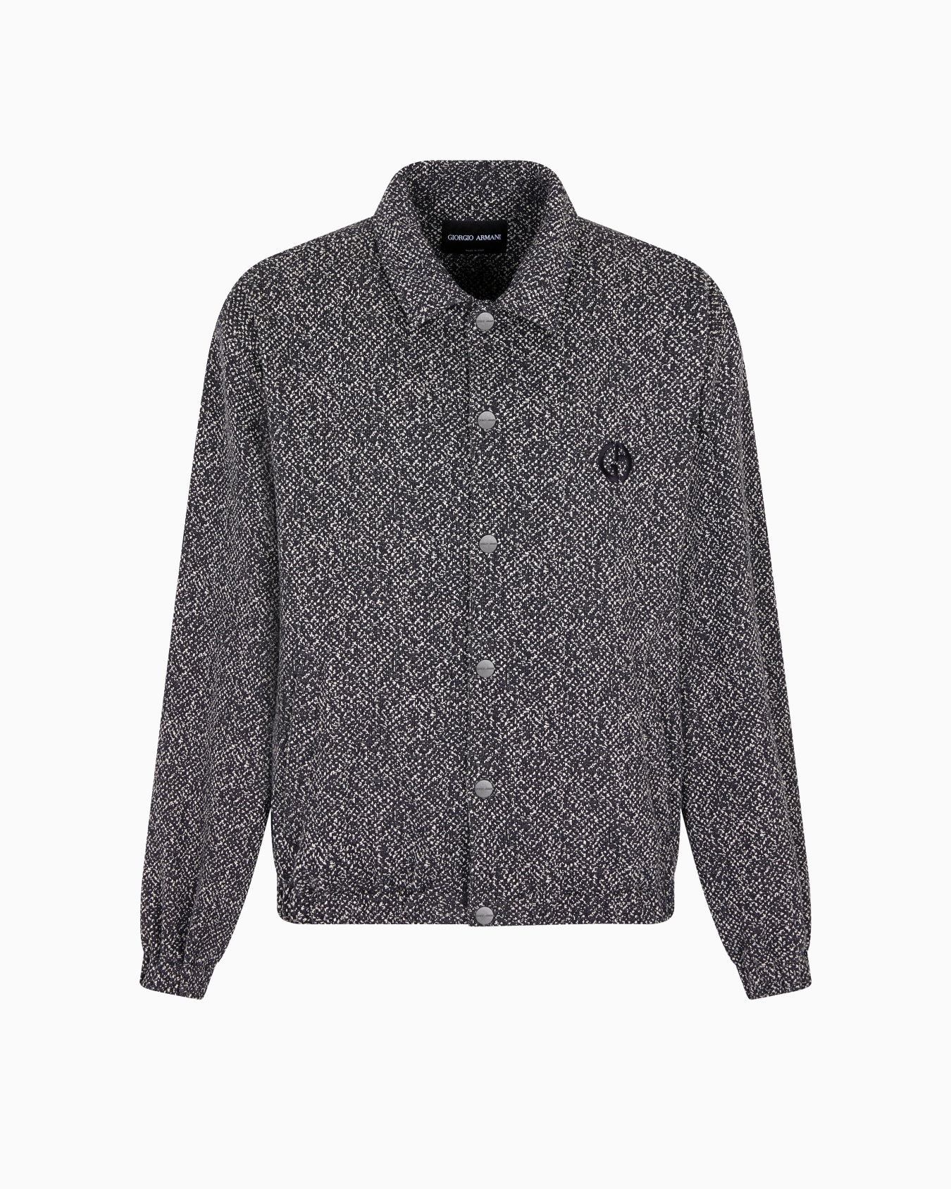 Denim Collection cotton-jersey fleece and cashmere blouson Slide 0