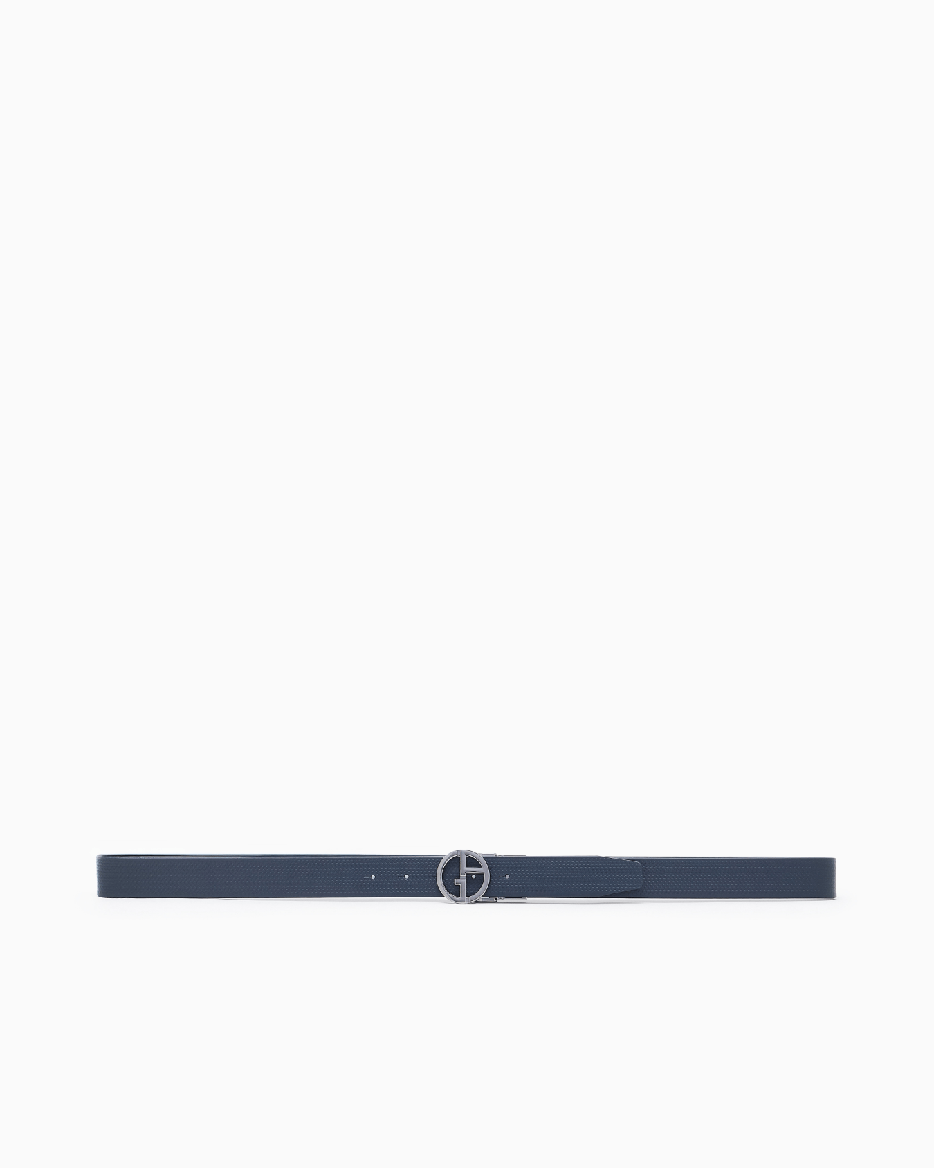 Reversible GA belt in brushed calfskin Slide 2