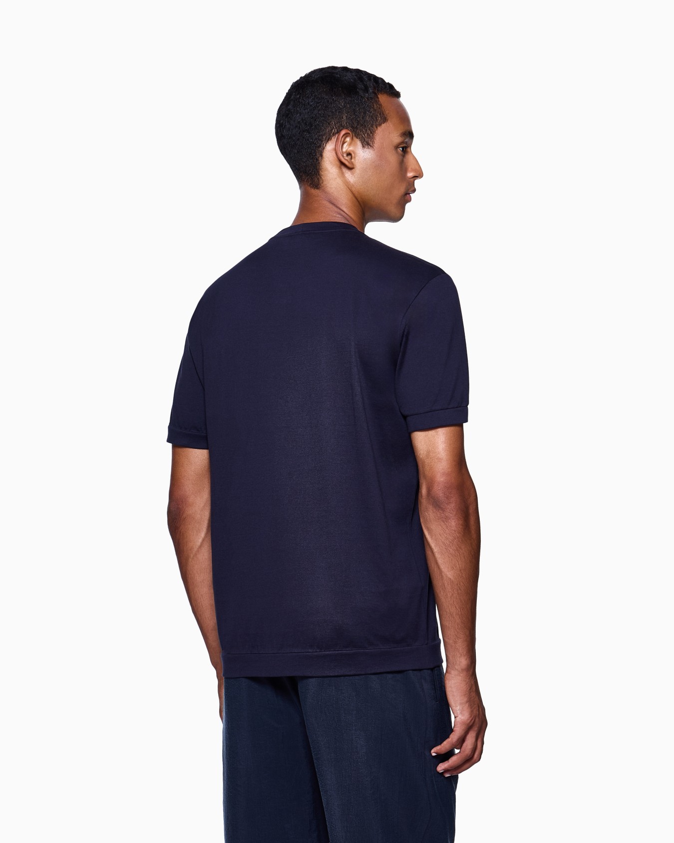 T-shirt girocollo in jersey di cotone rigenerativo ASV Slide 2