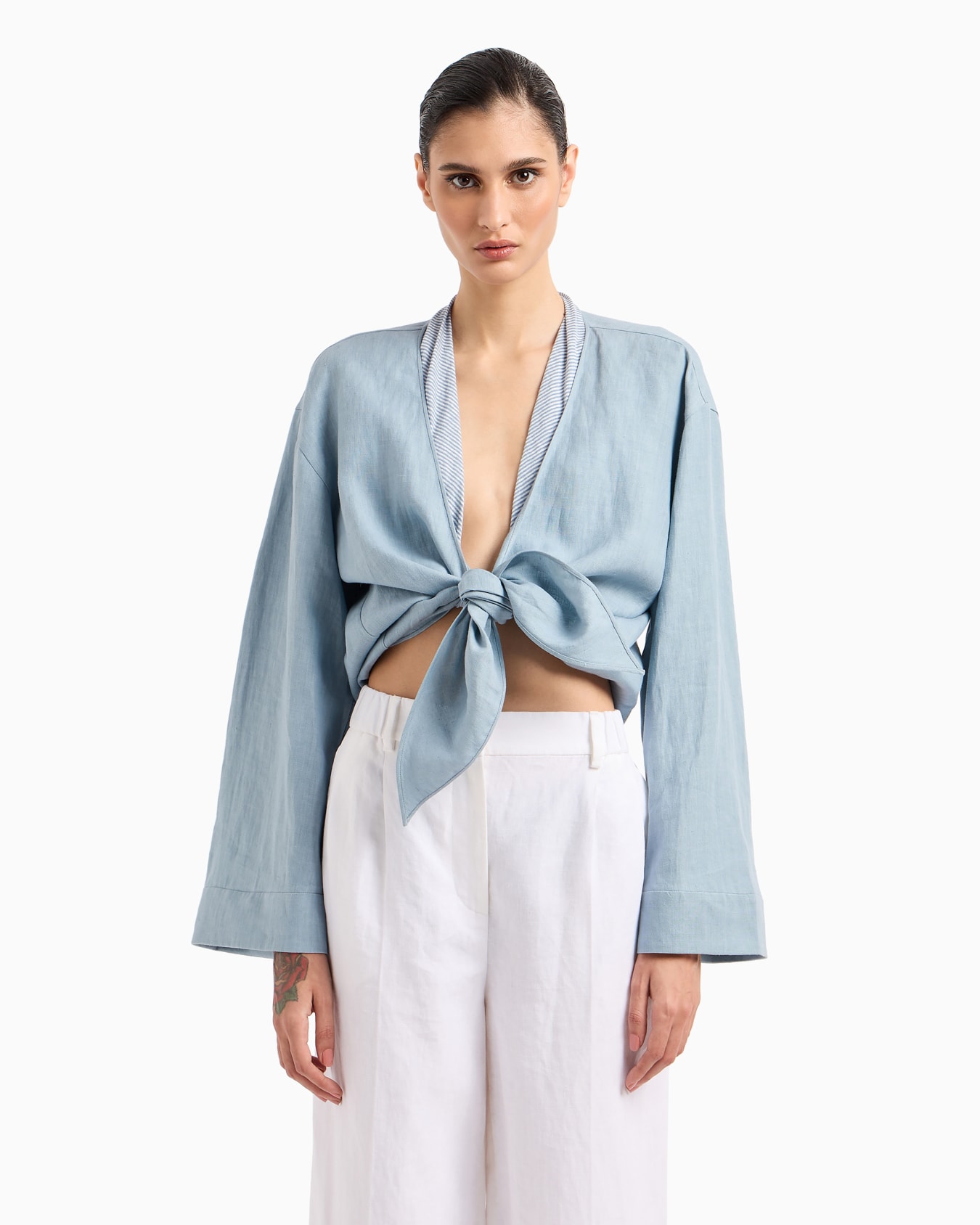 Camicia da annodare in canapa ASV Slide 1