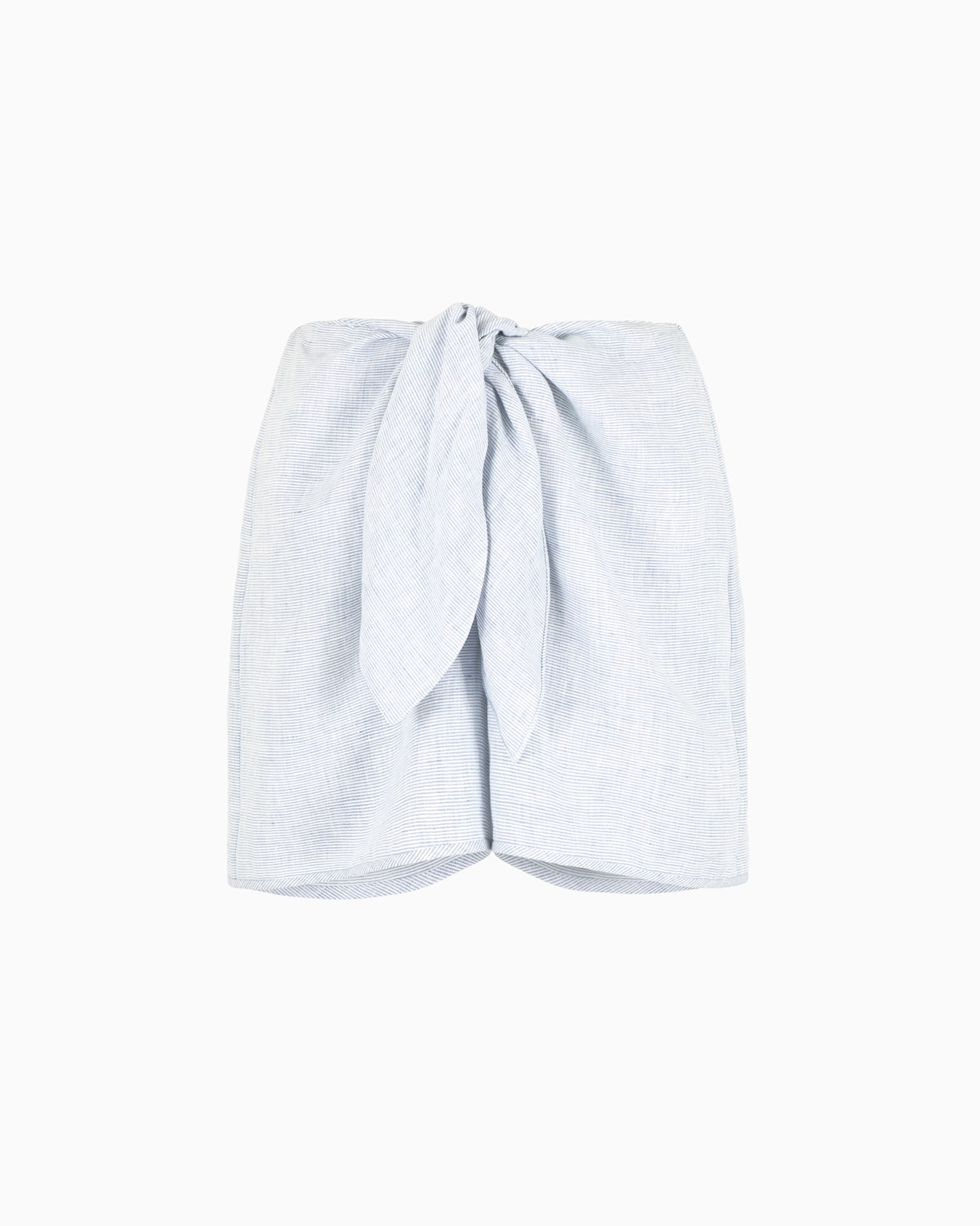 ASV Shorts aus Hanf mit feinem Streifen Folie 0