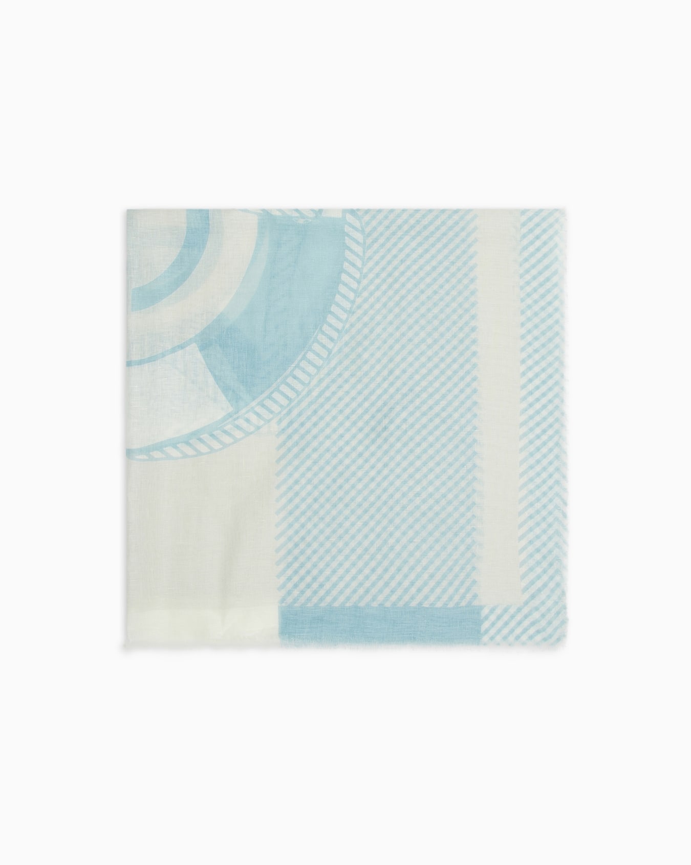 Printed linen stole Slide 0