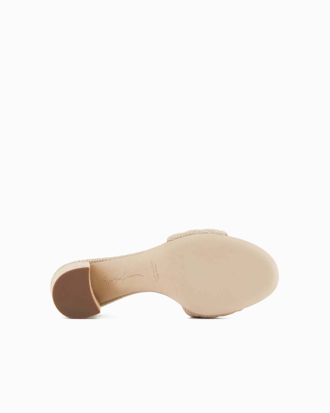 Quilted raffia sandals Slide 5