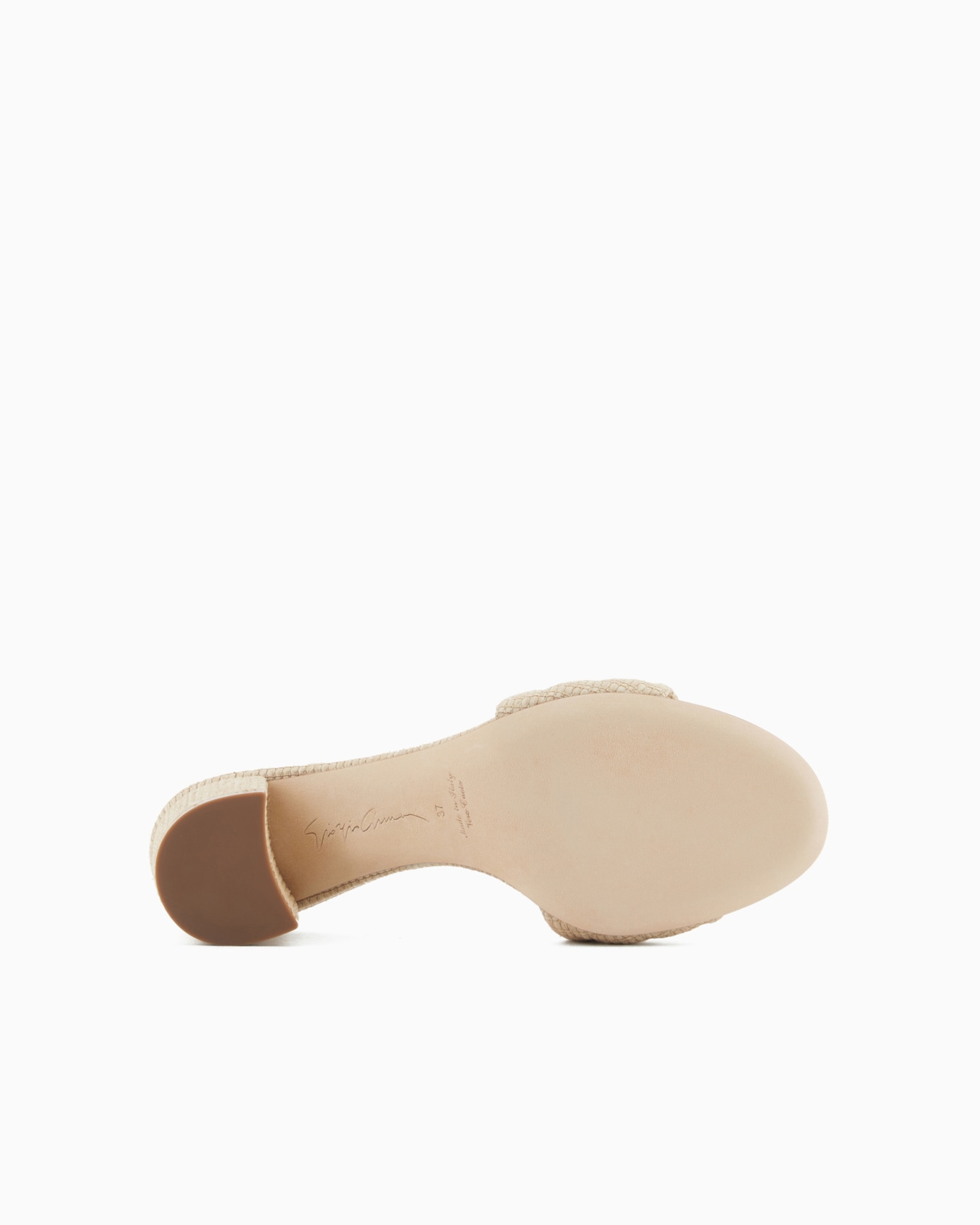 Quilted raffia sandals Slide 5