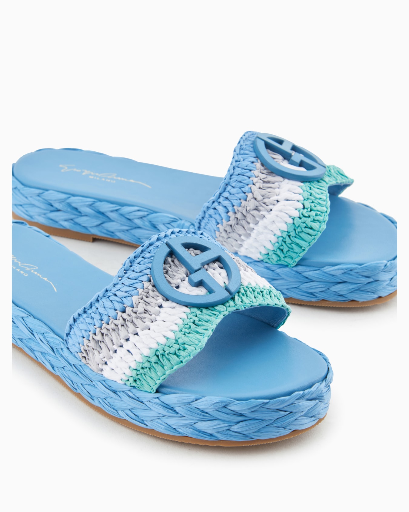 Woven flat sandals Slide 4
