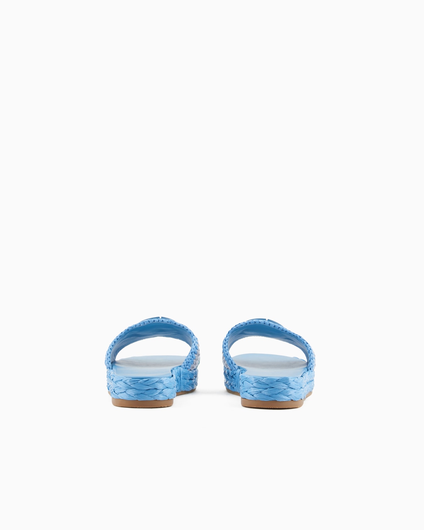 Woven flat sandals Slide 3