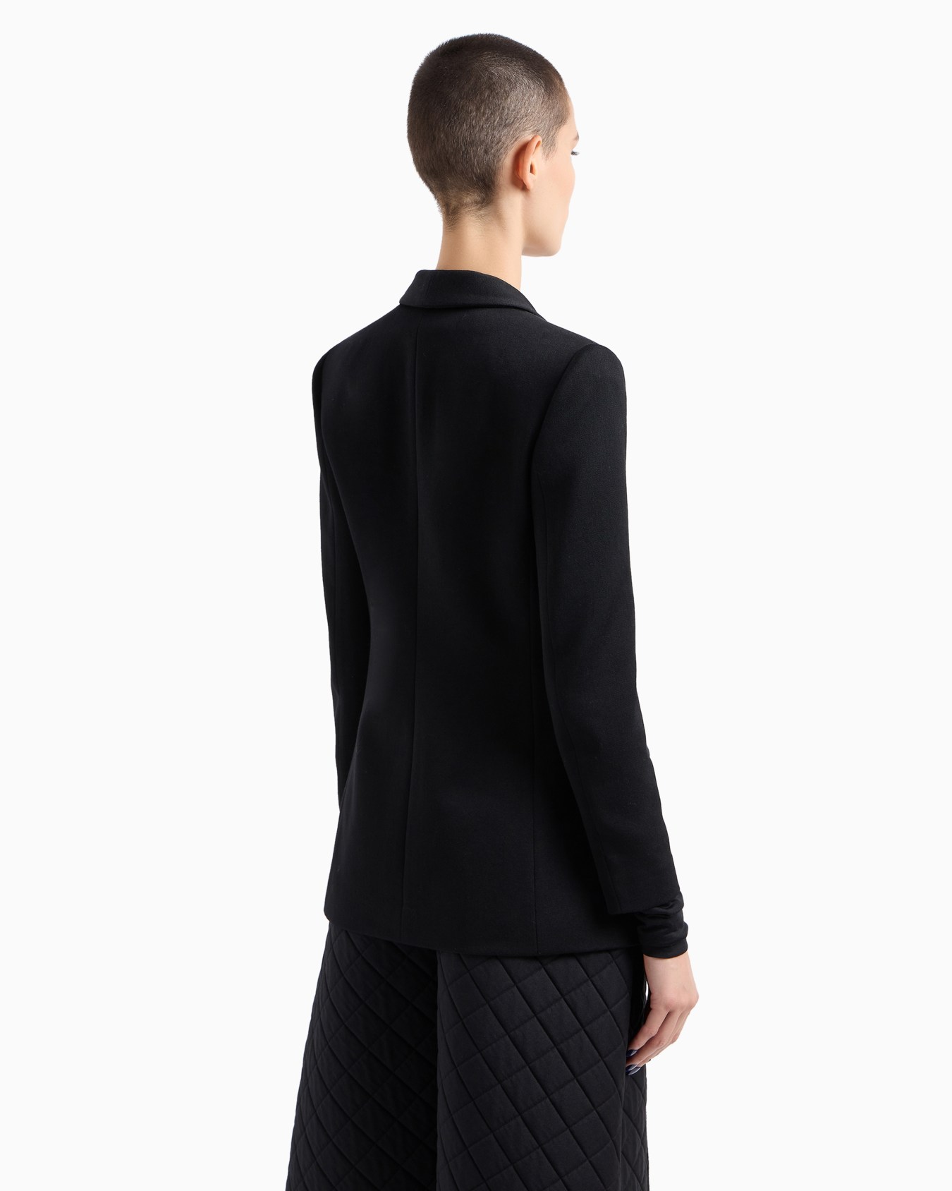 Single-breasted, virgin-wool jacket Slide 3