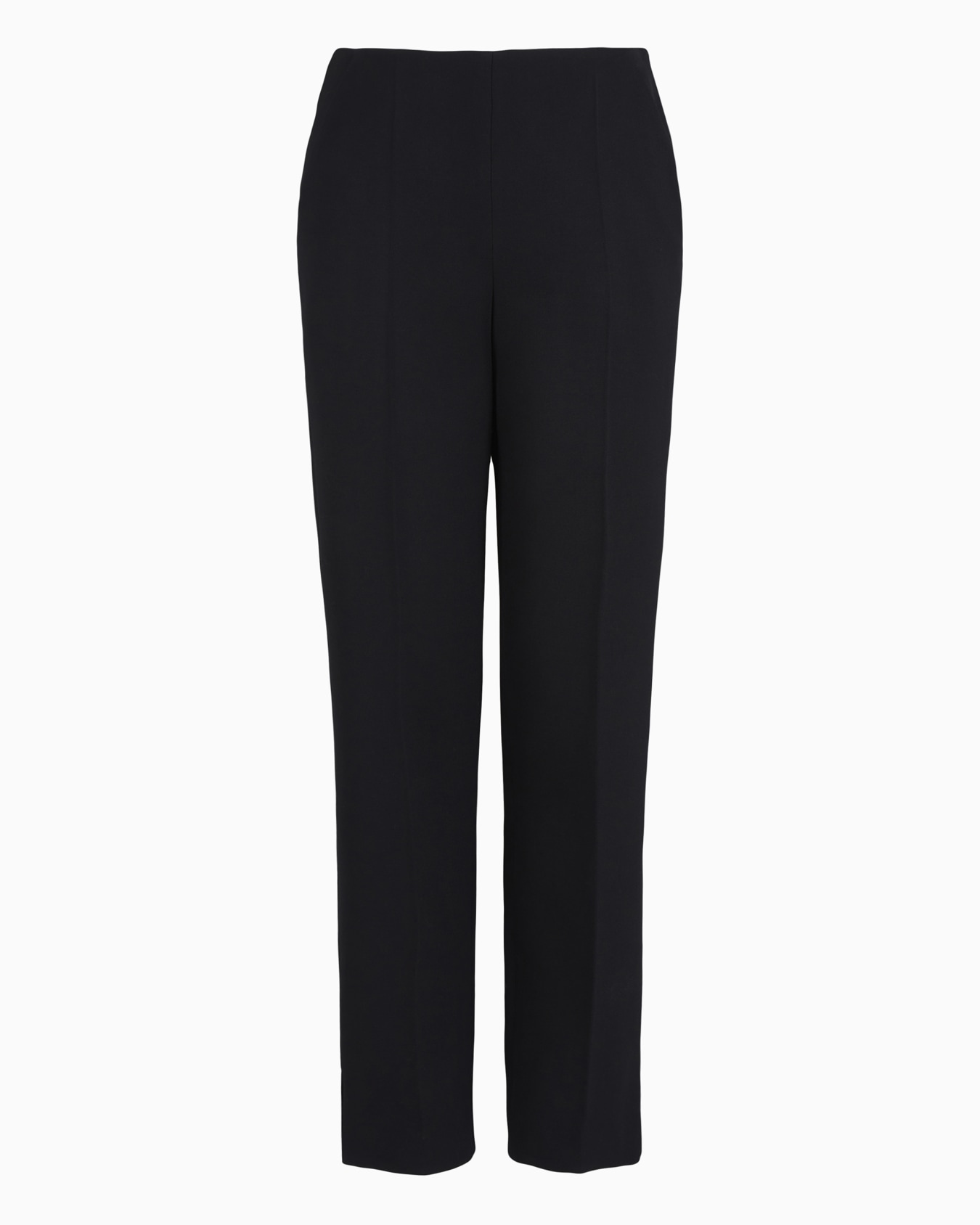Straight trousers in stretch virgin wool Slide 0