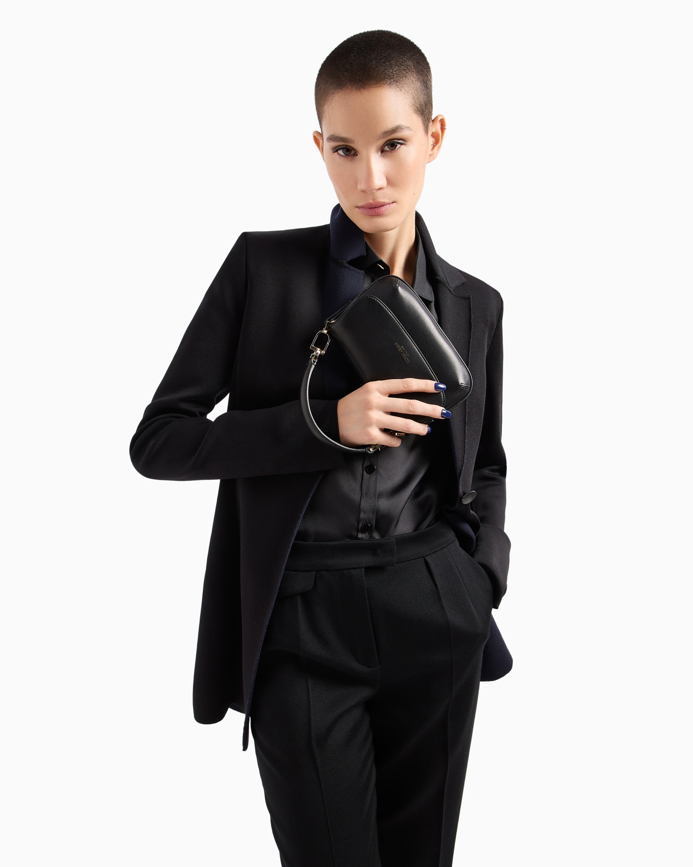 Pantalon droit en laine vierge Diapositive 6
