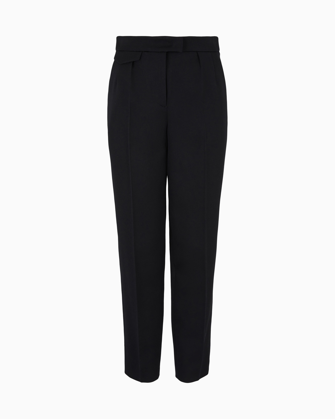 Pantalon droit en laine vierge Diapositive 0