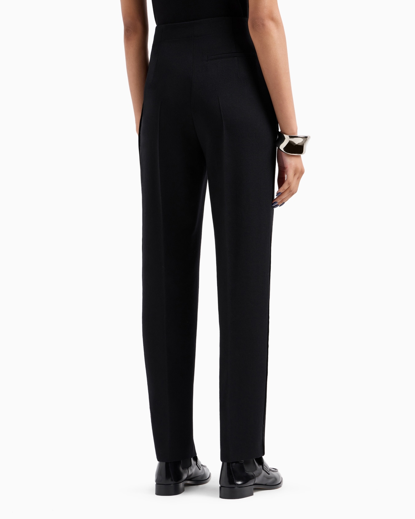 Pantalon de smoking en laine vierge Diapositive 3