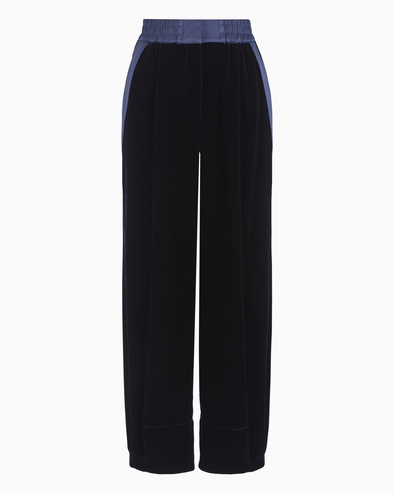 Pantalon droit en velours Diapositive 0