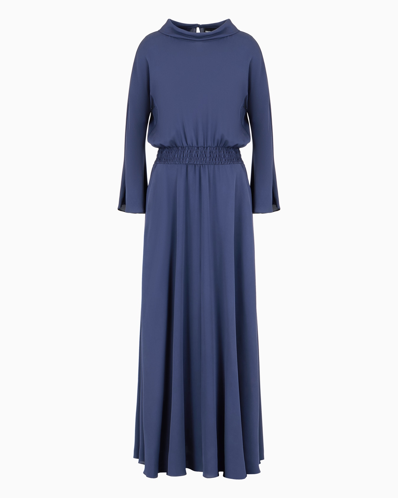 ASV triple silk georgette long dress Slide 0