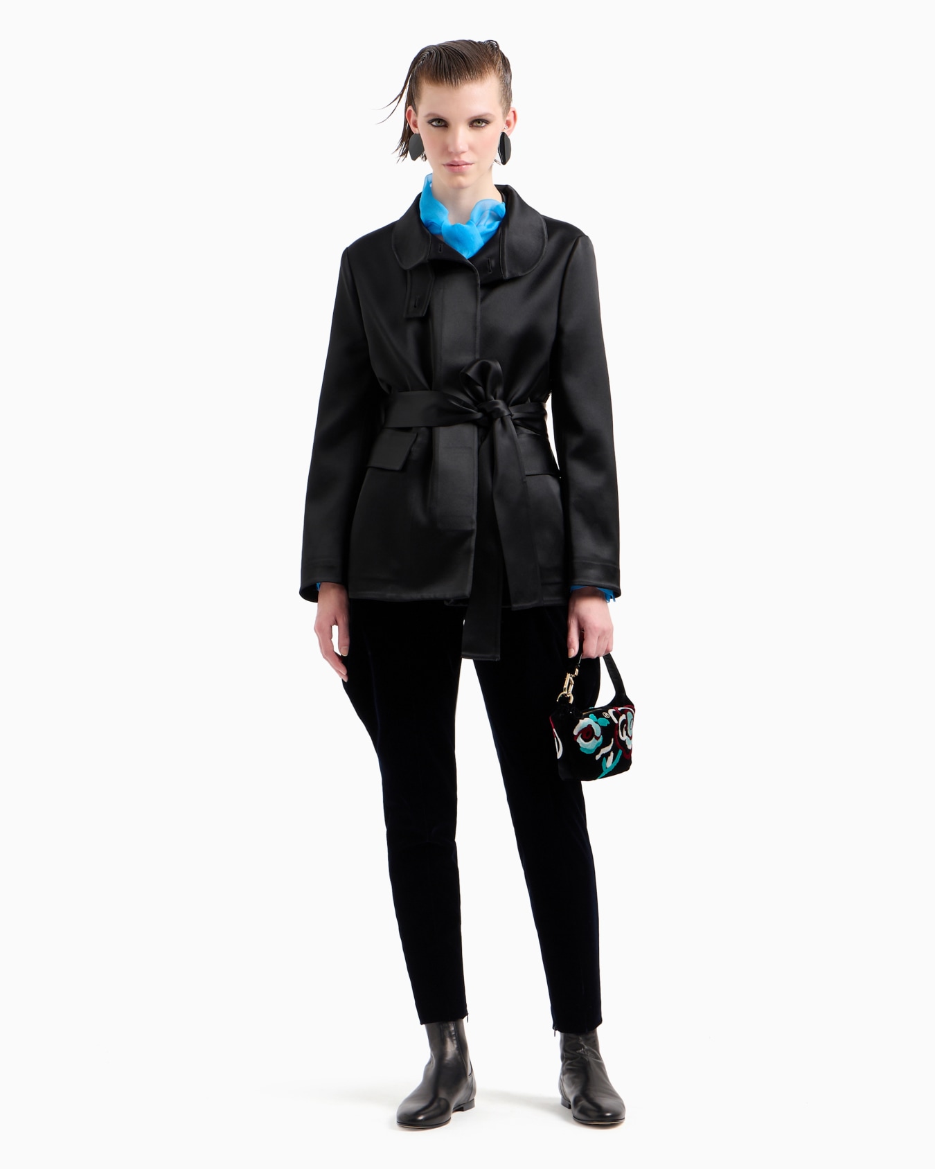 Silk-organza shirt Slide 4