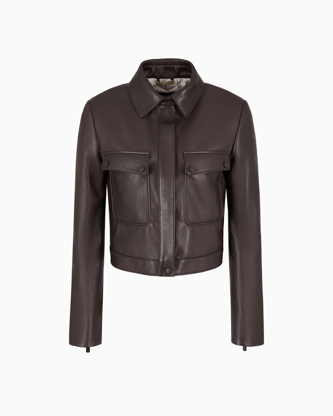 Veste courte en nappa Diapositive 0