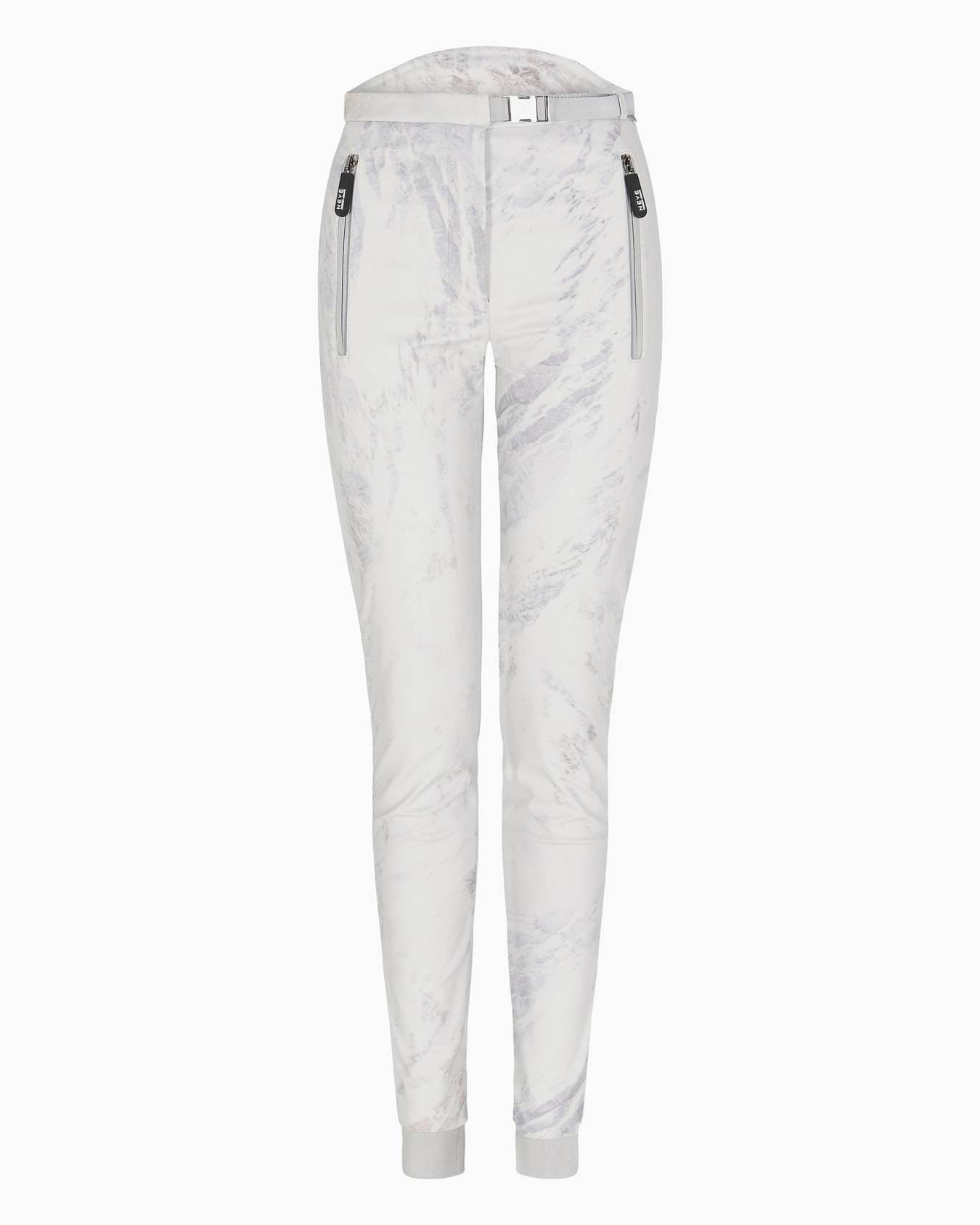 Giorgio Armani Neve ski leggings in printed reflex technical jersey Slide 0