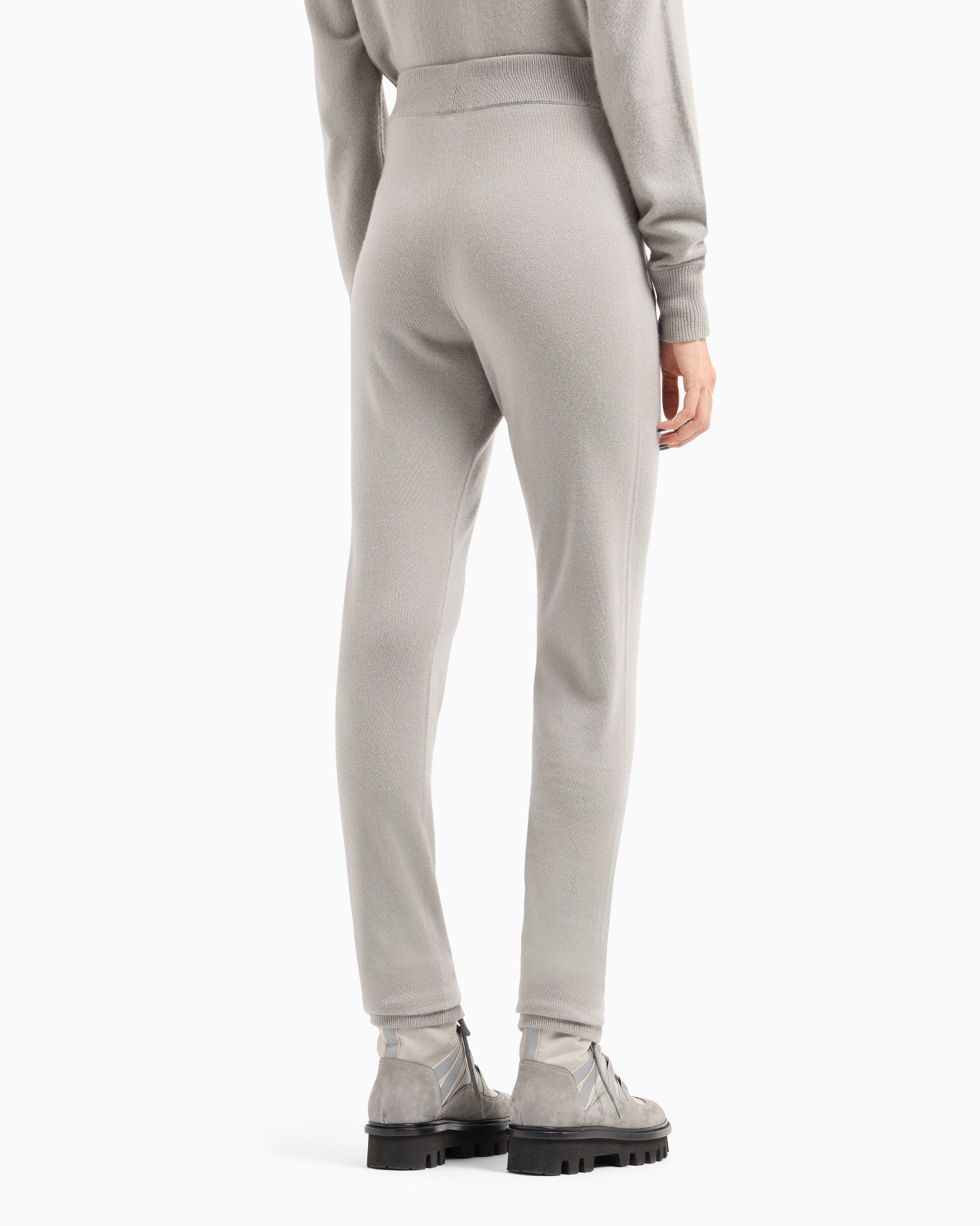 Giorgio Armani Neve cashmere interlock trousers Slide 3