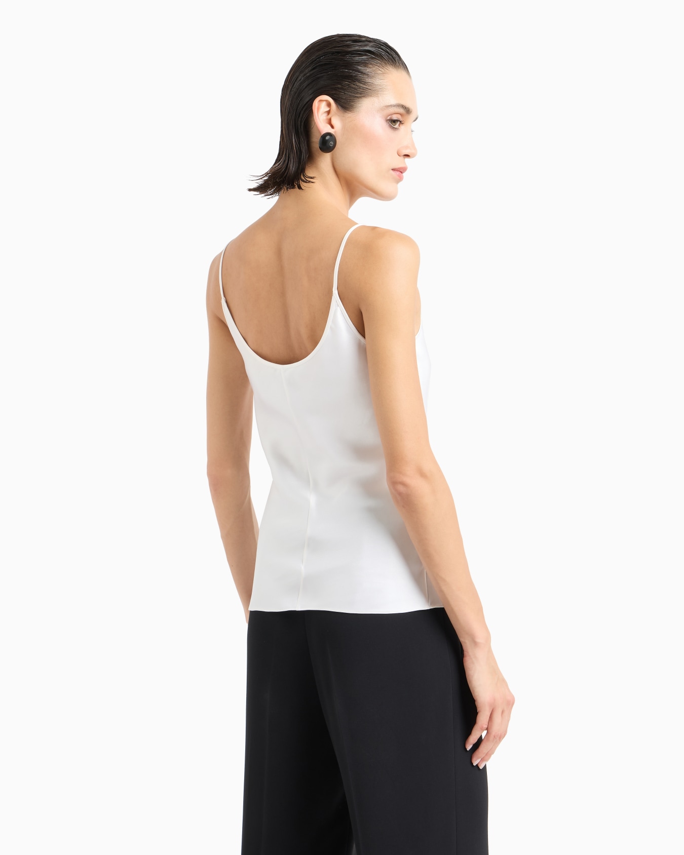 Top aus doppellagigem Seidensatin Folie 2