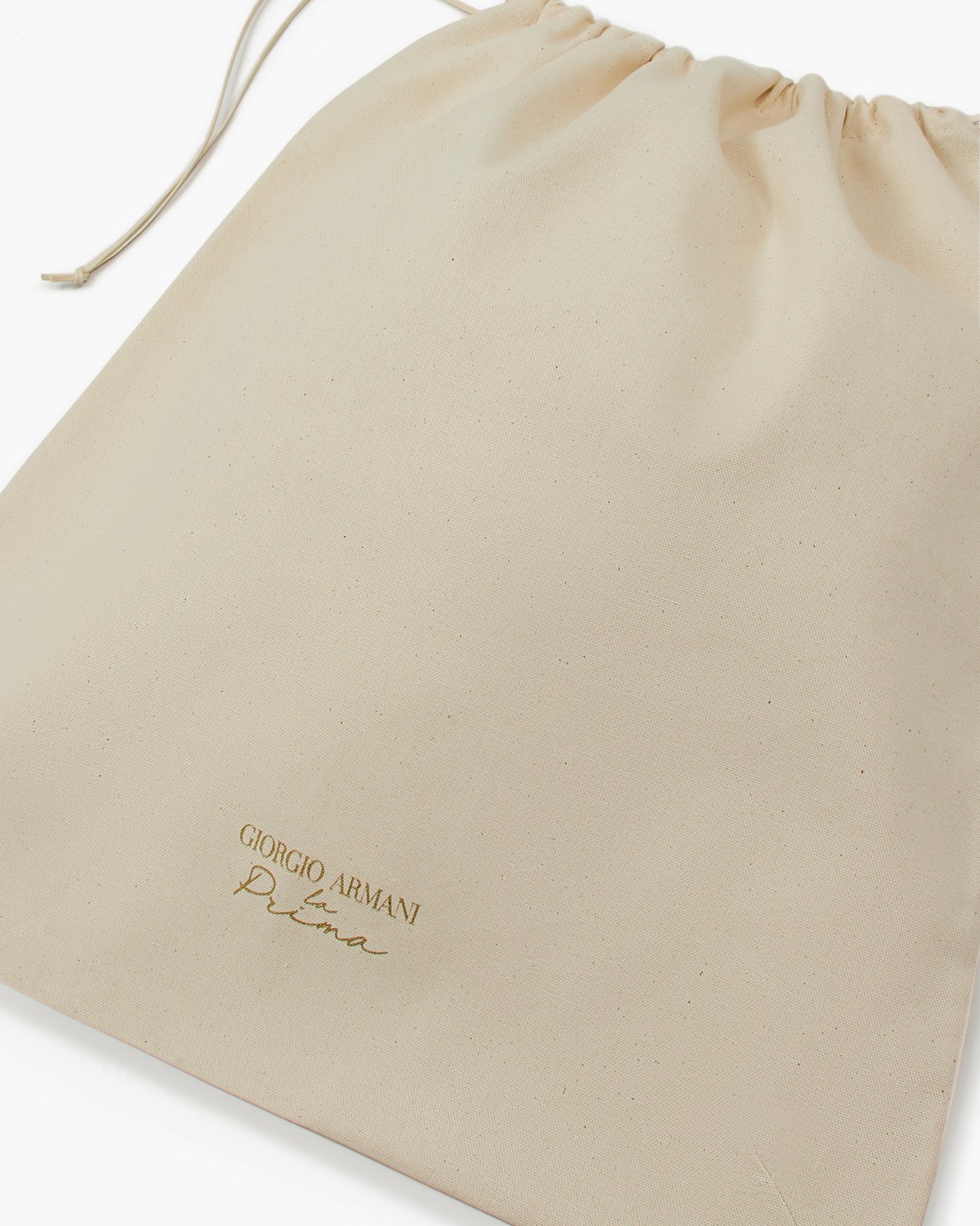 la Prima Soft small in suede and sheepskin Giorgio Armani Neve Slide 7