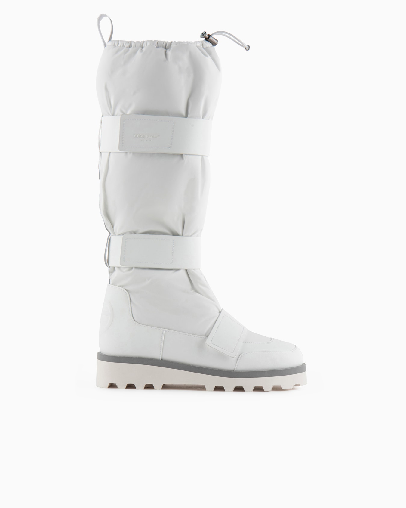 Giorgio Armani Neve après-ski boots in technical fabric and leather Slide 0