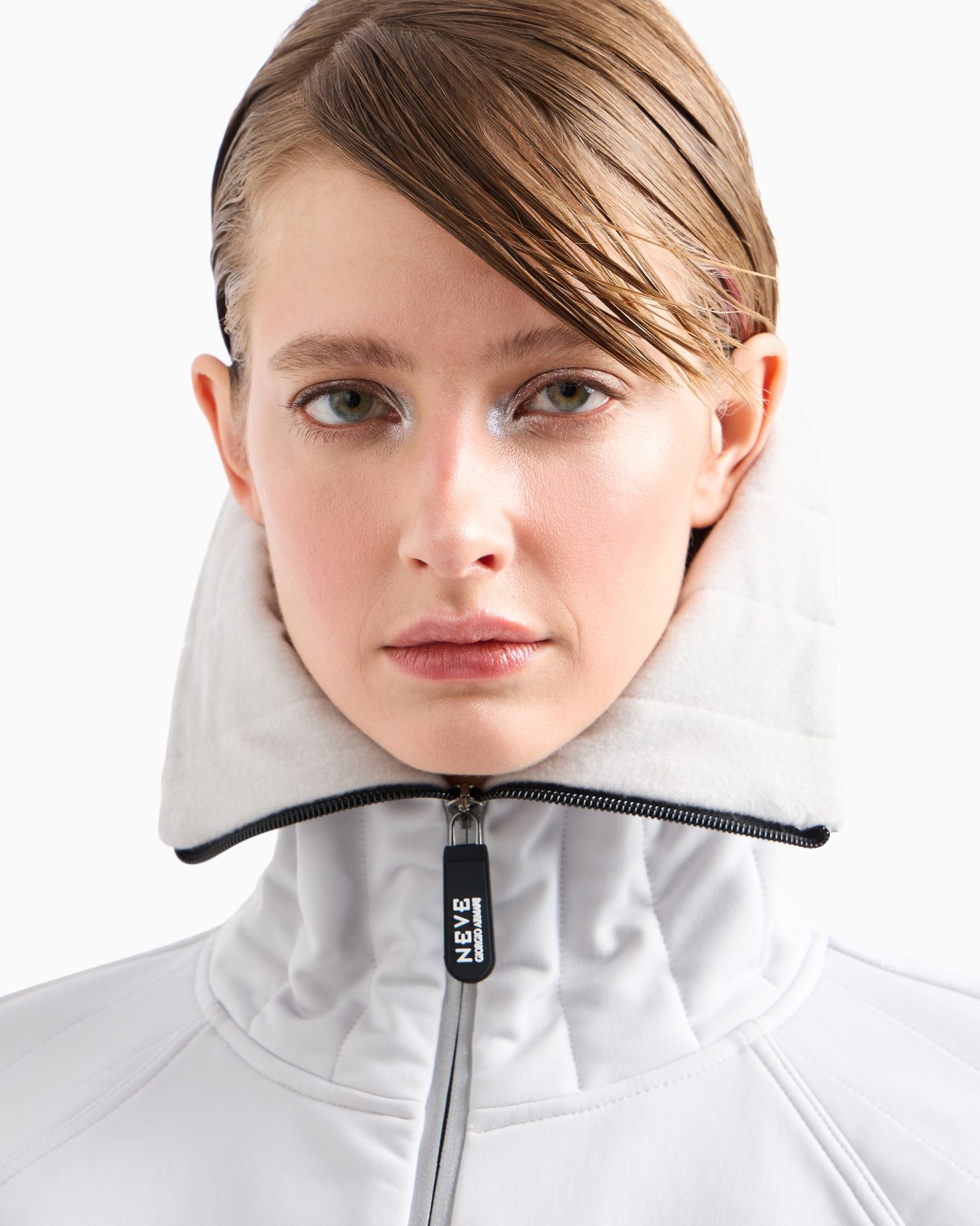 Giorgio Armani Neve Blouson in jersey tecnico Slide 5