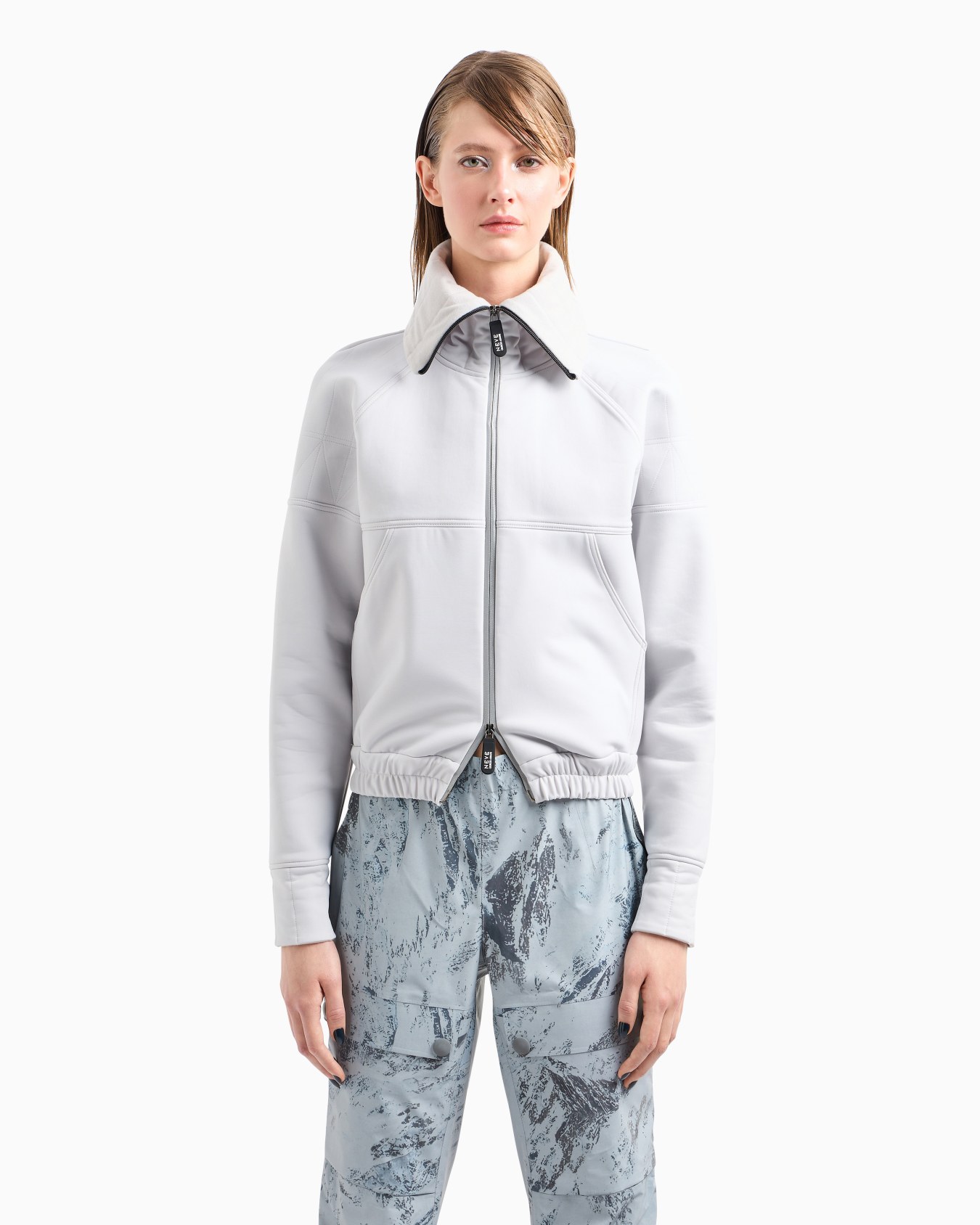 Giorgio Armani Neve Blouson in jersey tecnico Slide 4