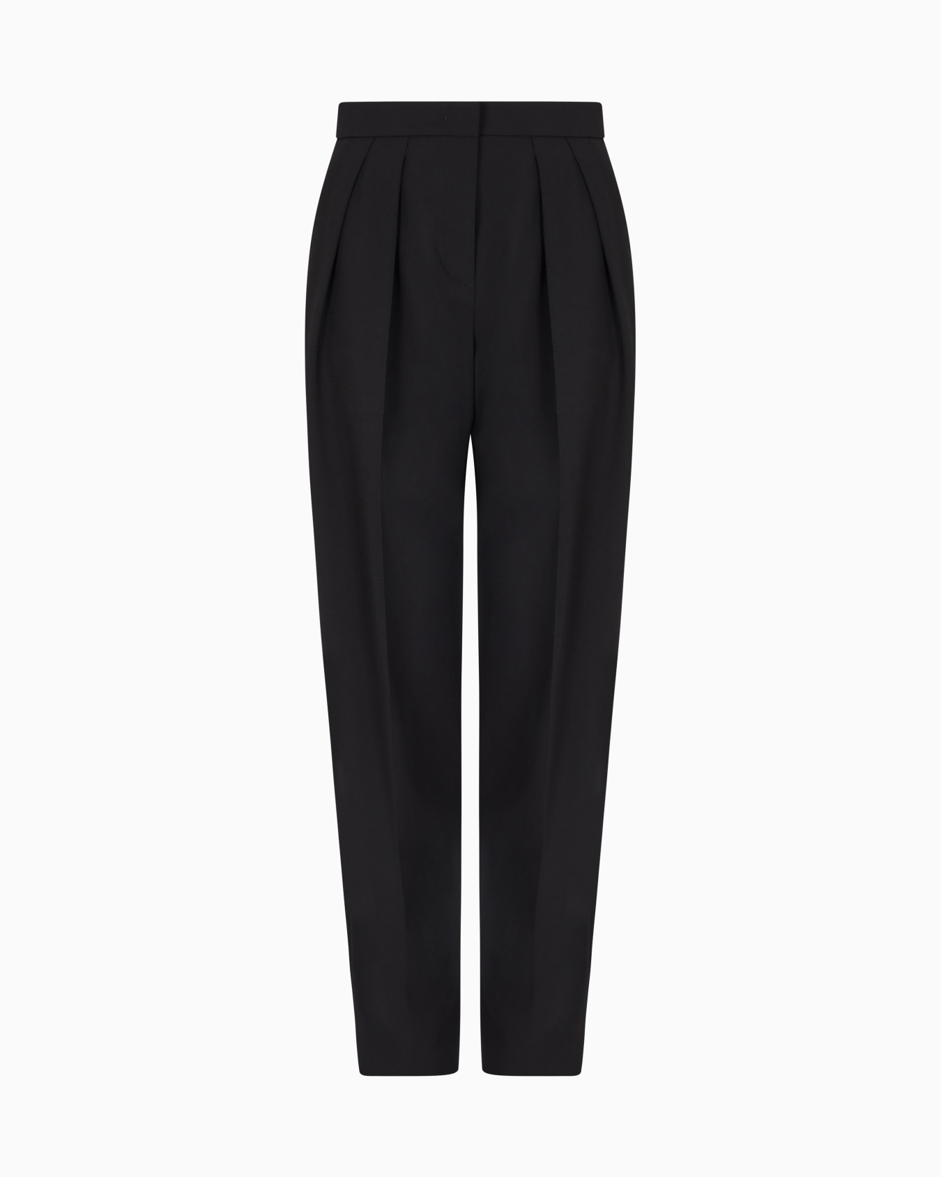 Two-pleat barathea-wool trousers Slide 0