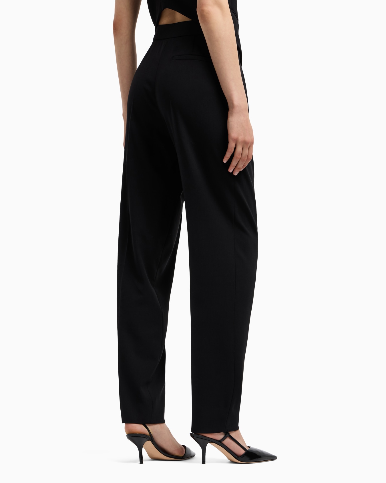 Two-pleat barathea-wool trousers Slide 2