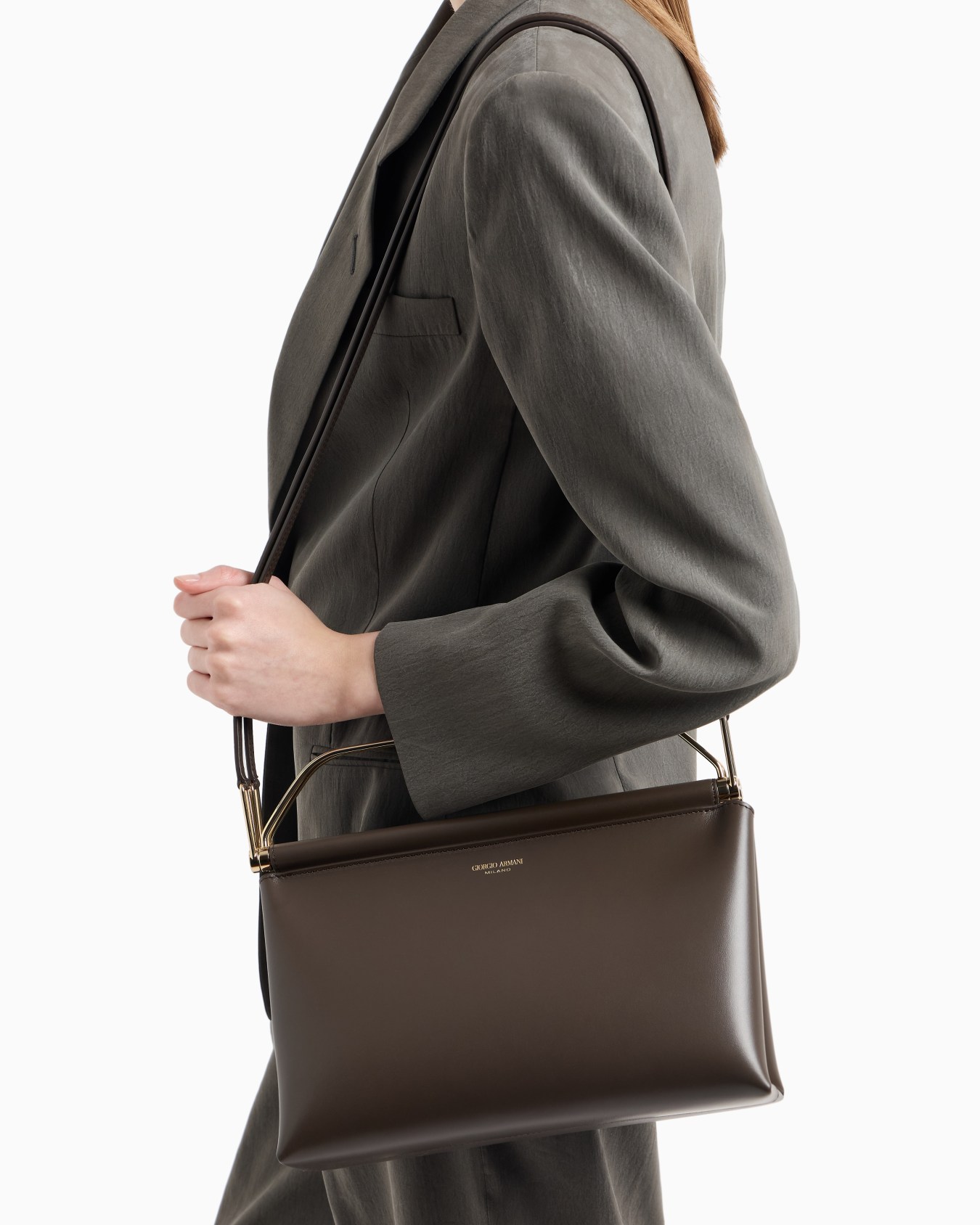 Large leather handbag Slide 6