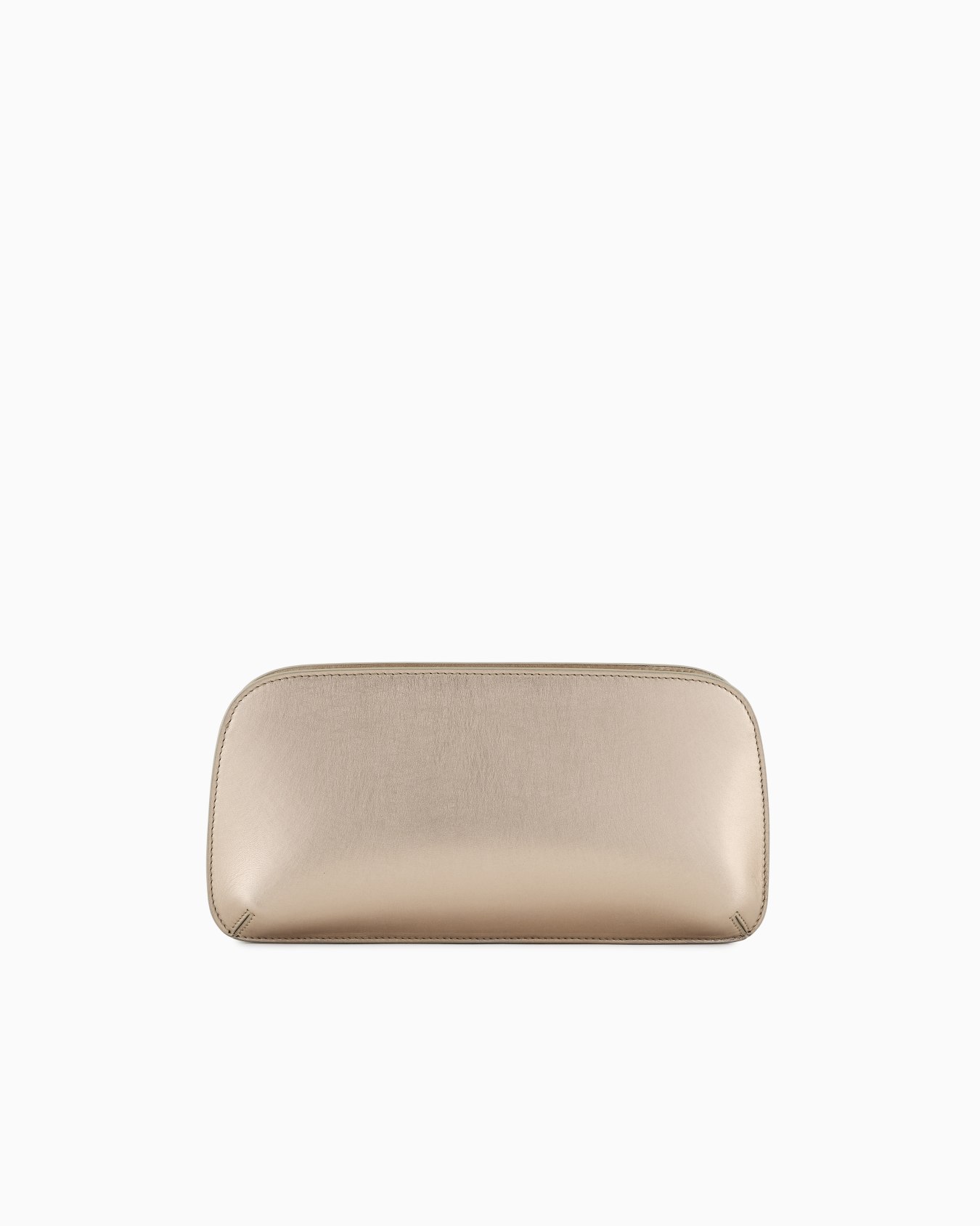 Lamé leather la Prima horizontal clutch bag Slide 2