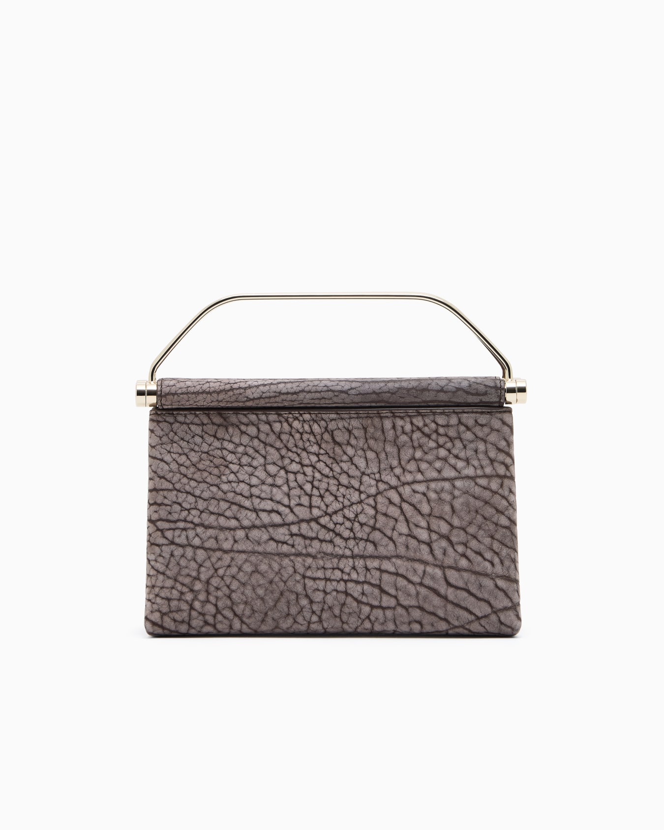 Borsa a mano piccola in nabuk stampato Slide 2