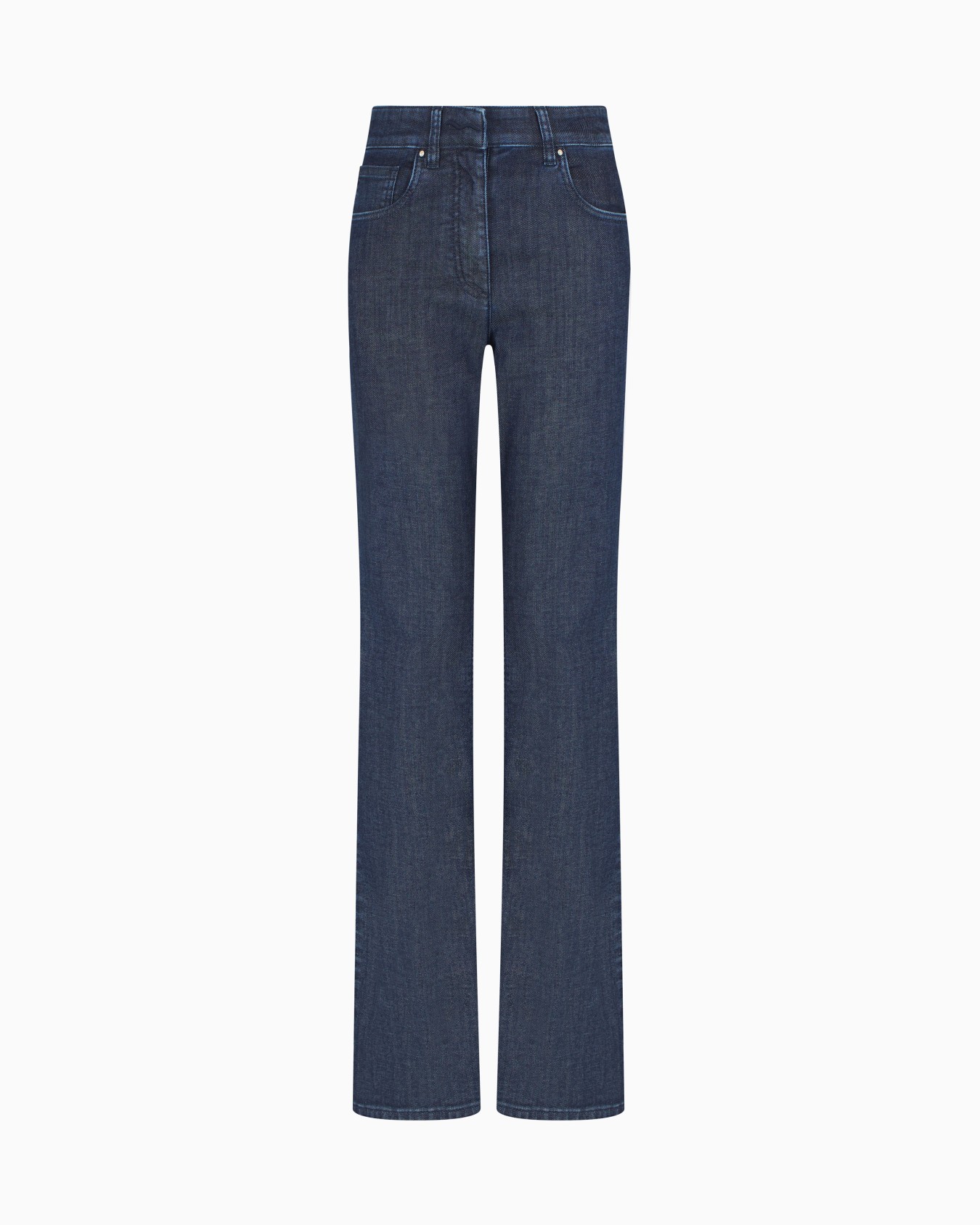 Pantalon évasé 5 poches en denim stretch Denim Collection Diapositive 0