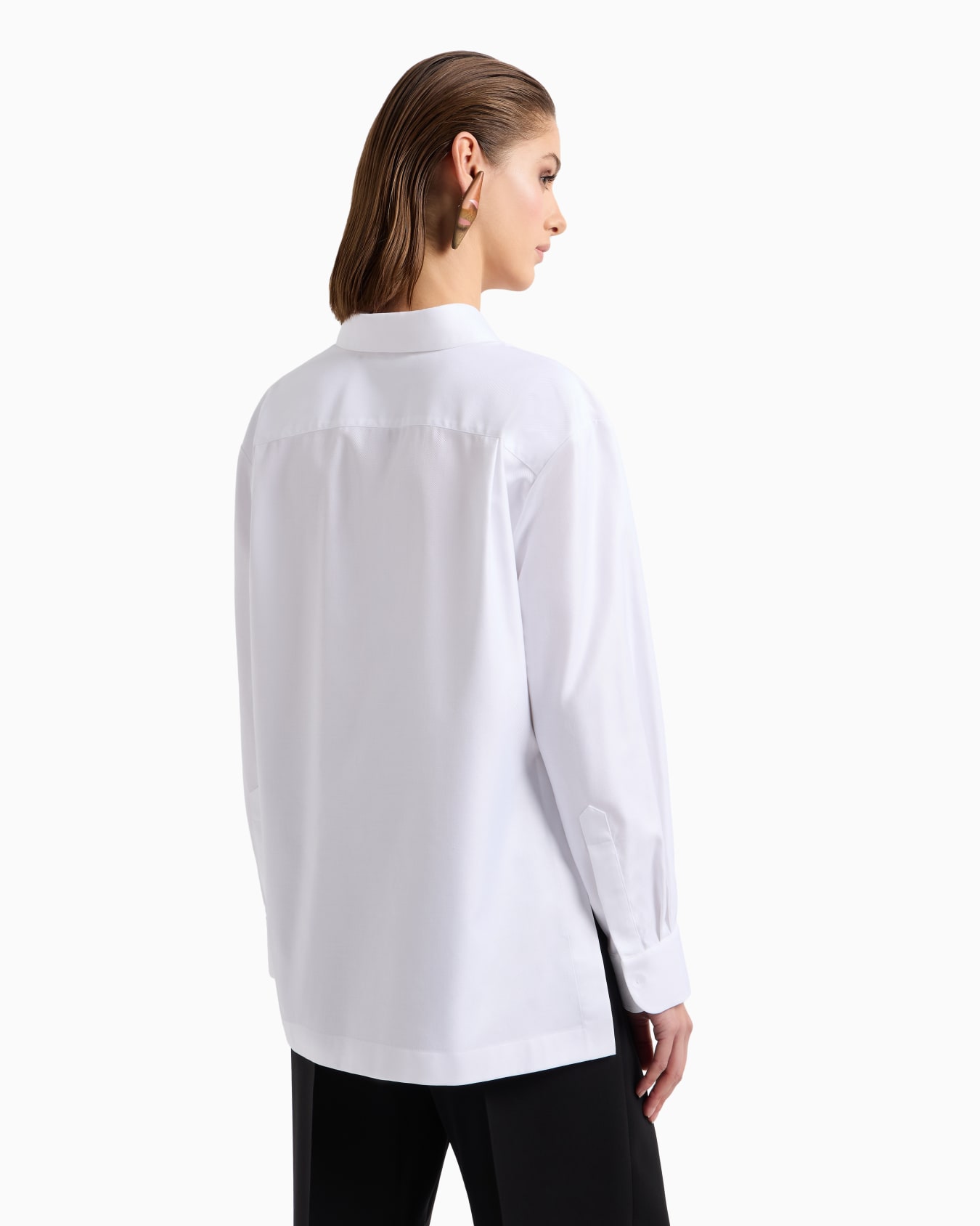 Camicia in twill di cotone Slide 2