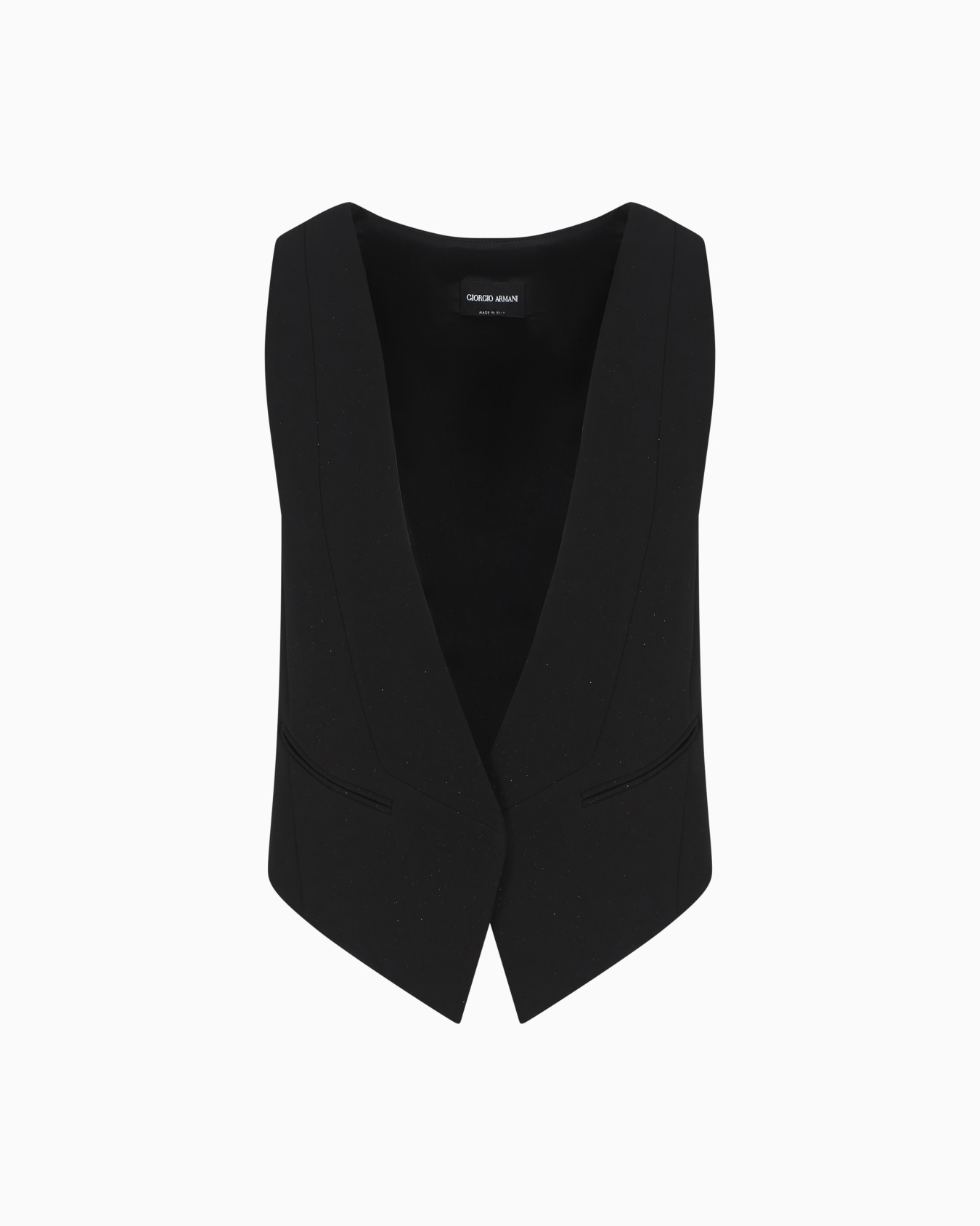 Glitter jacquard silk-cady single-breasted jacket Slide 0