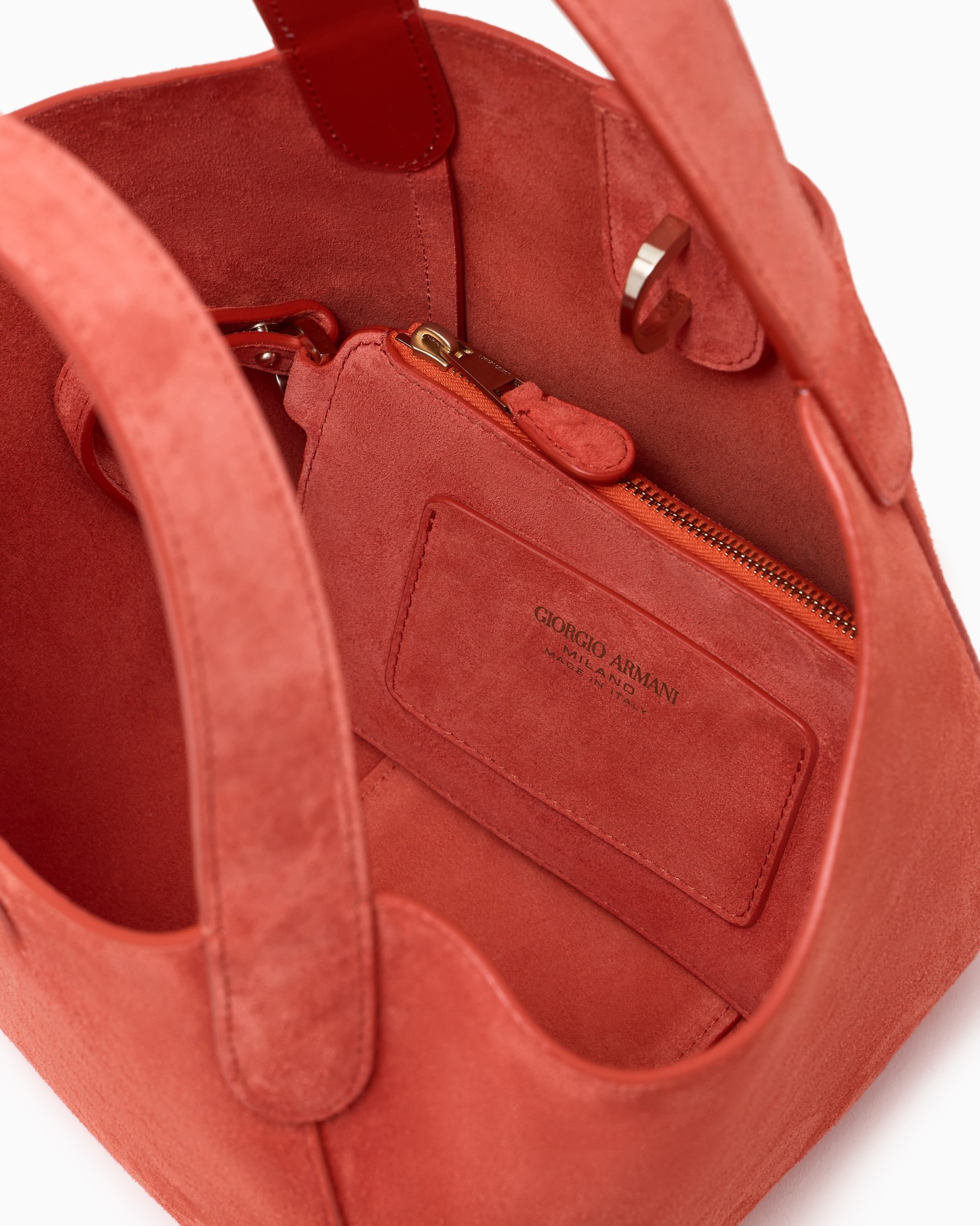 Small suede handbag Slide 3