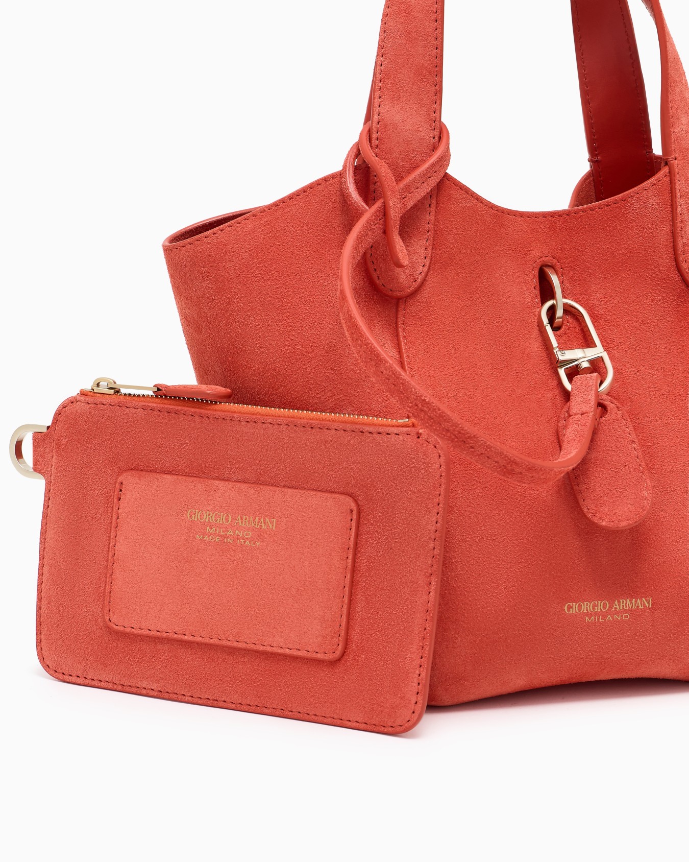 Small suede handbag Slide 4